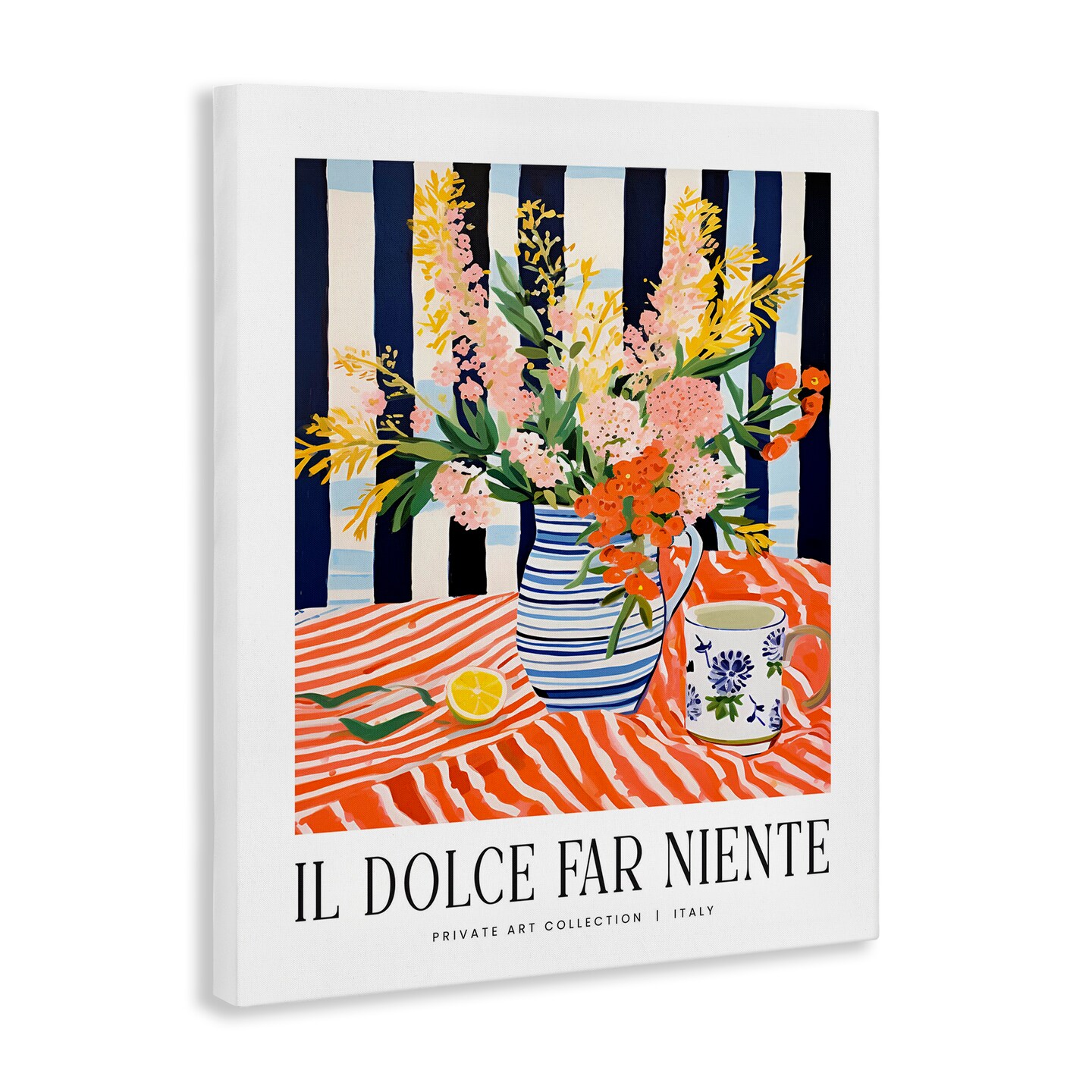 Stupell Industries Classic Italian Bouquet Canvas By Lettered and Lined