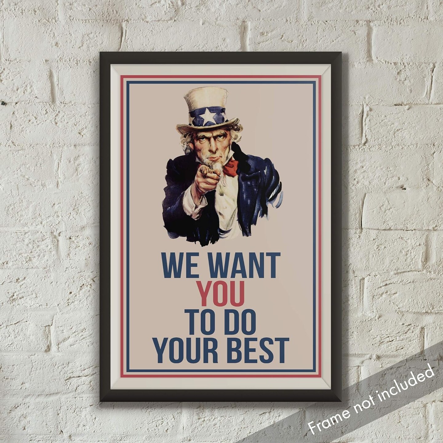 Uncle Sam We Want You Classroom Poster