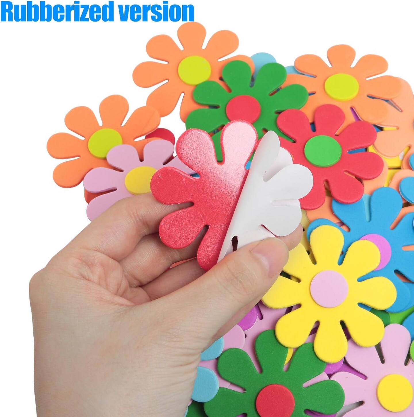 100PCS Foam Flower Stickers - Wall Stickers