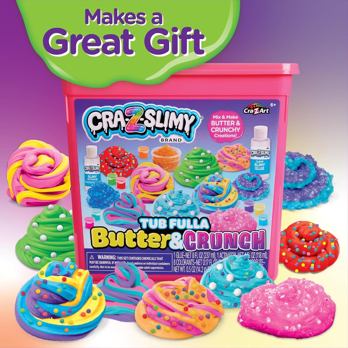 Tub Fulla Butter &#x26; Crunch DIY Slime Kit