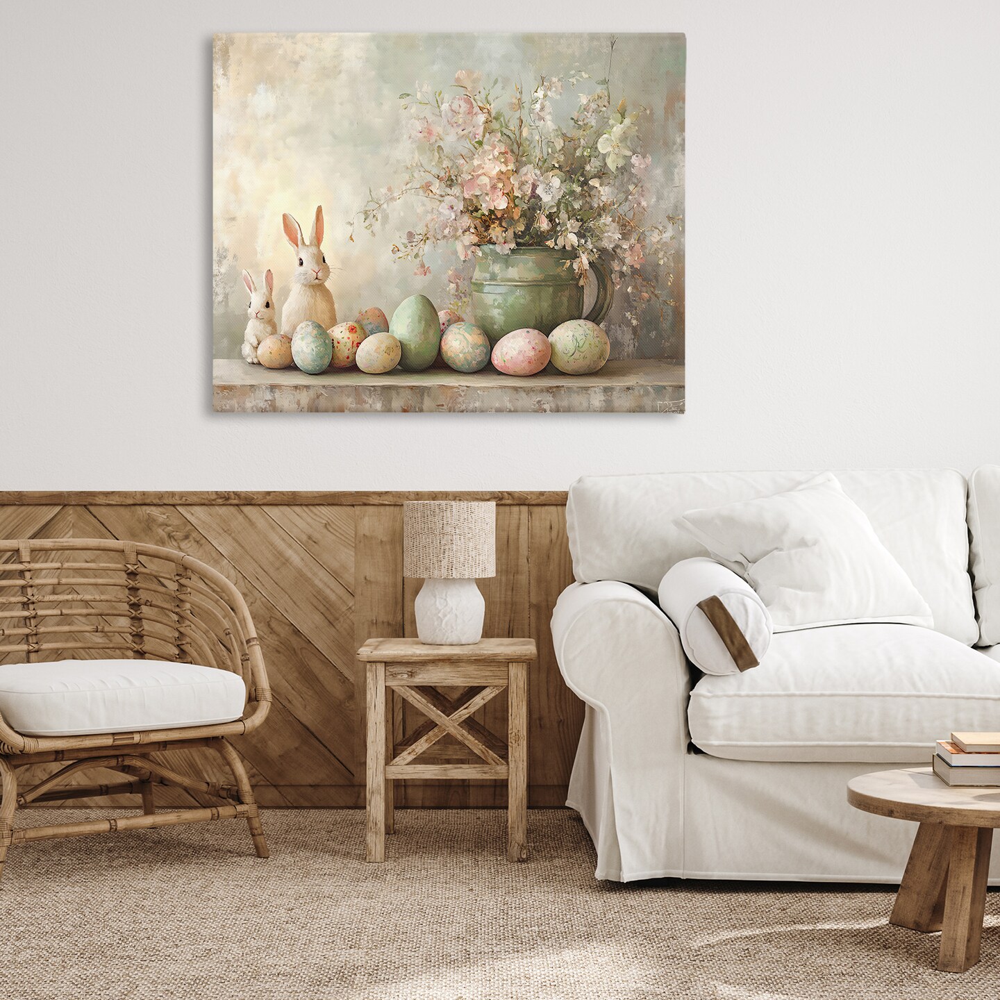 Stupell Industries Pastel Easter Still Life Canvas By Franklyn Gregory