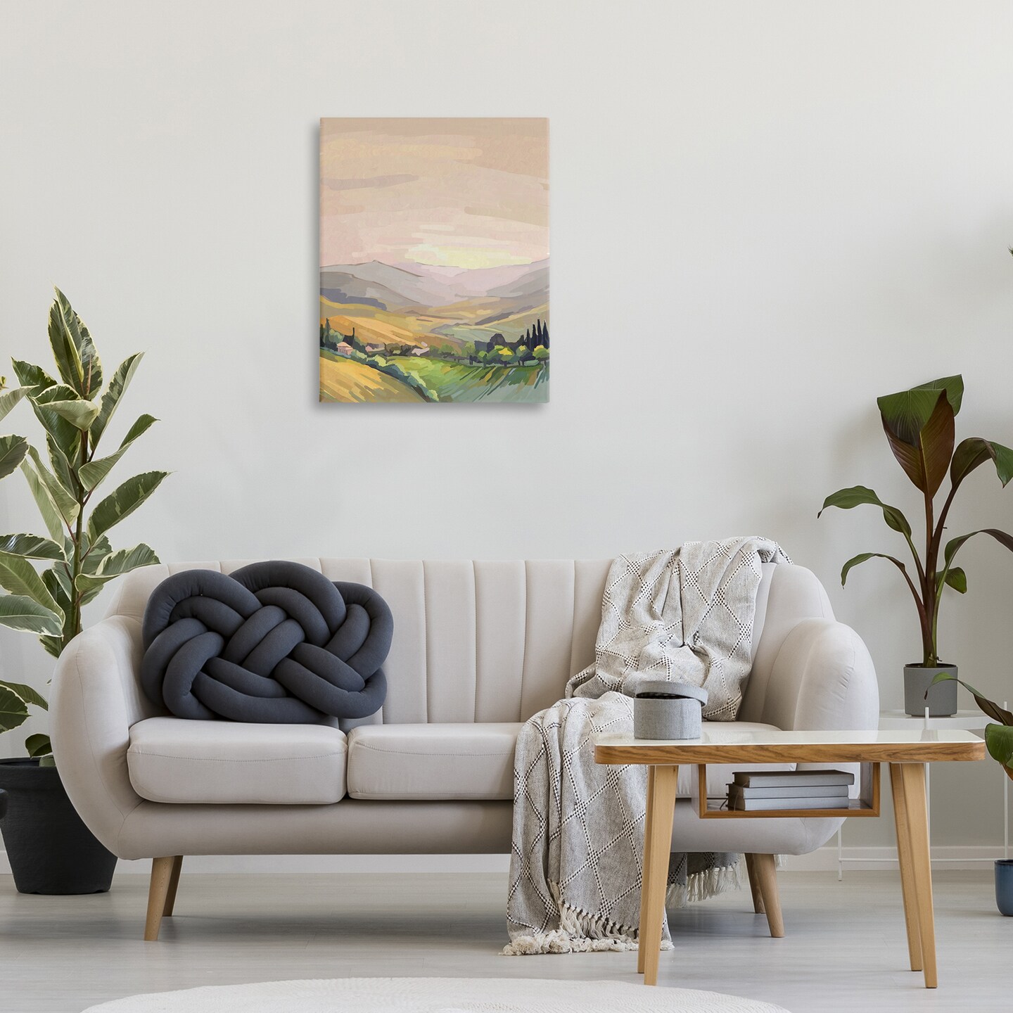 Stupell Industries Italian Hills in Morning Sunrise Canvas By Amelia Noyes