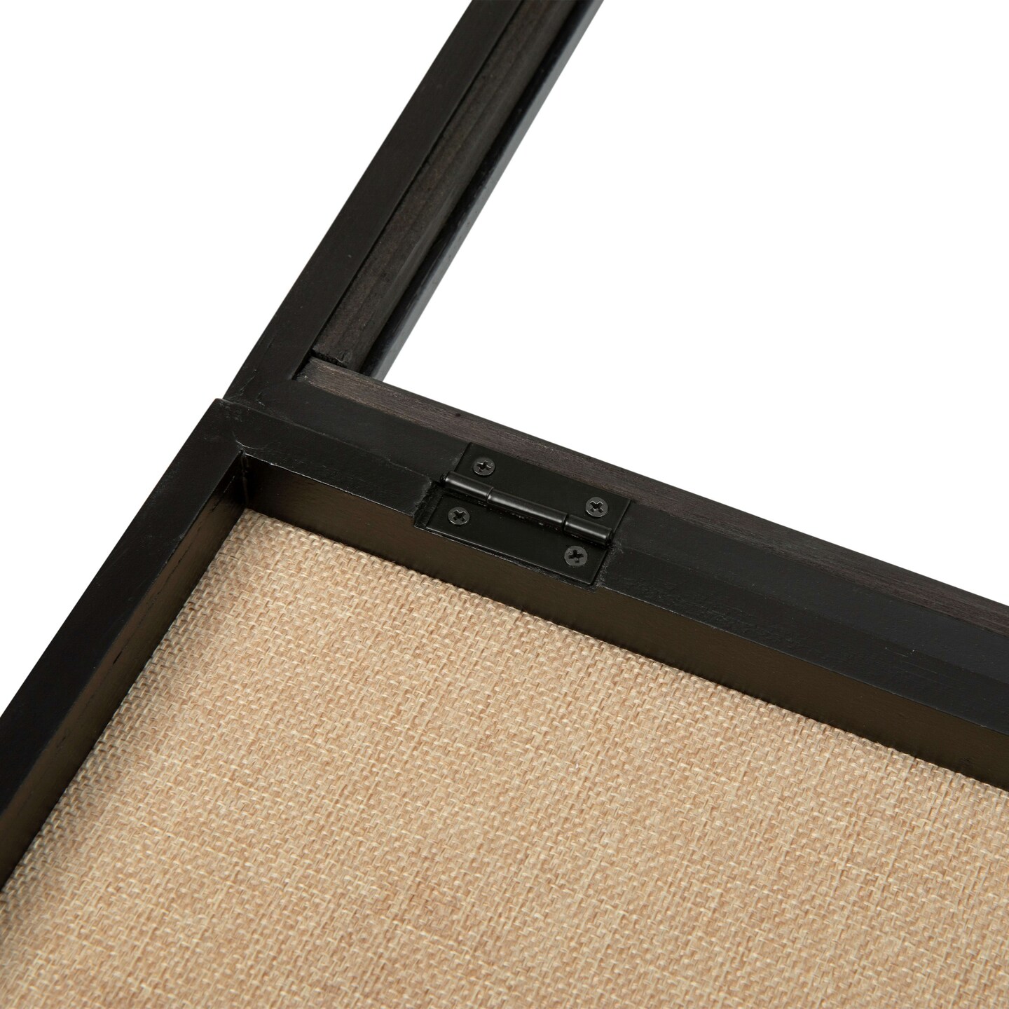 HBCY Creations Wood Shadow Box Display Case - Solid Wood with Acrylic Window - Security Latch - For Mementos and Keepsakes