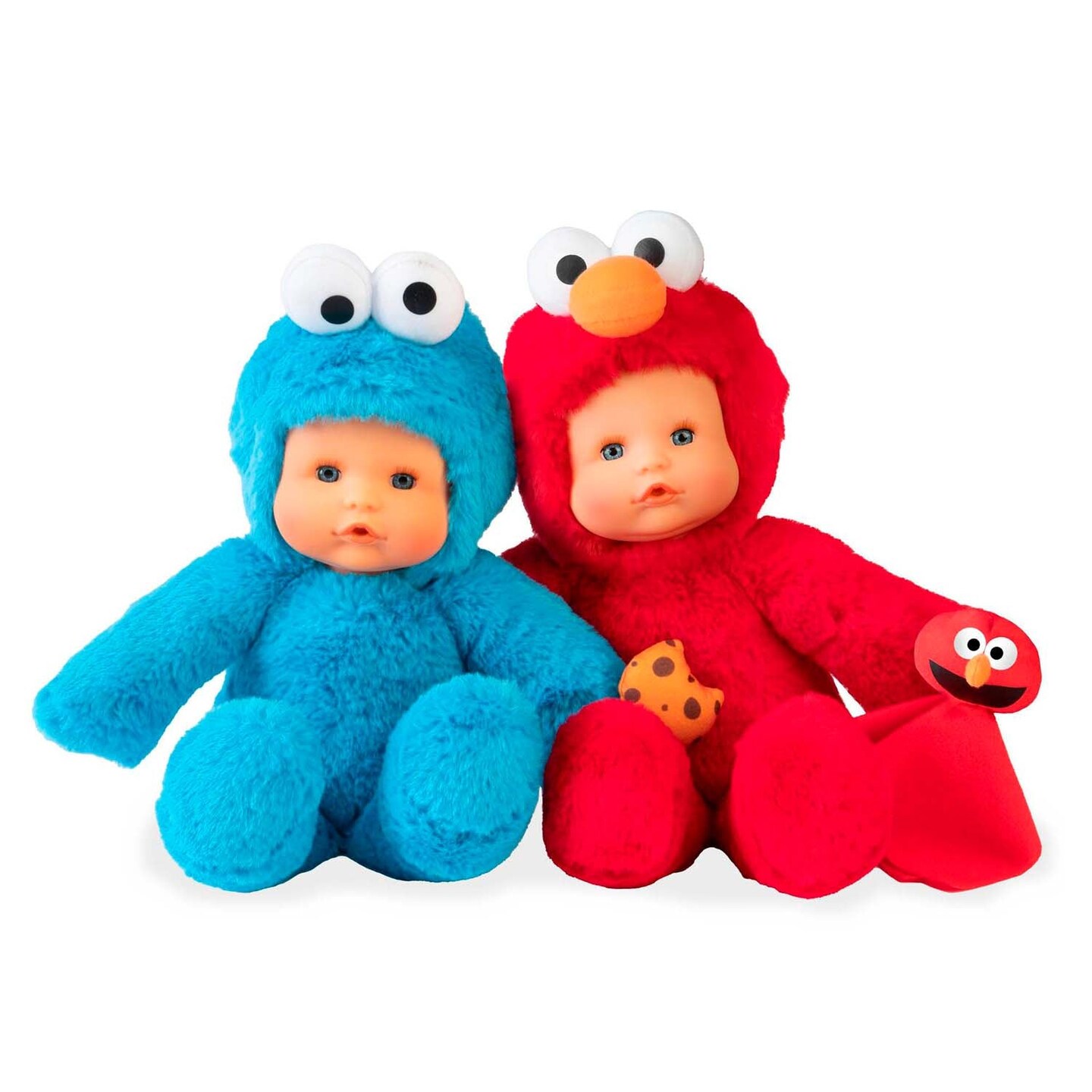 Nenuco Sesame Street Dress up Doll with Cookie Monster Costume, 12&#x22; Doll Designed for Toddlers 2+