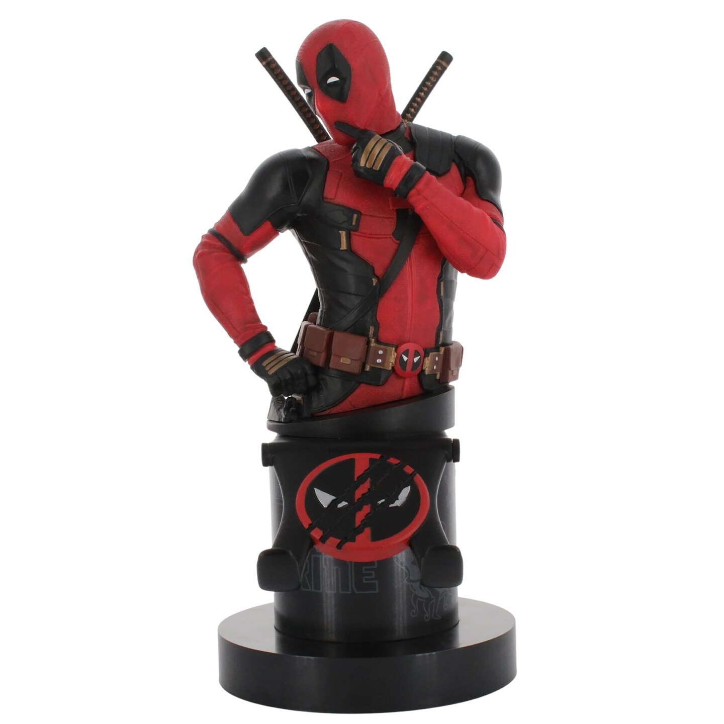 Exquisite Gaming: Marvel: Deadpool 3 - R.E.S.T Controller &#x26; Phone Holder, Cable Guys, Collectible Device &#x26; Gaming Stand, Officially Licensed Figure