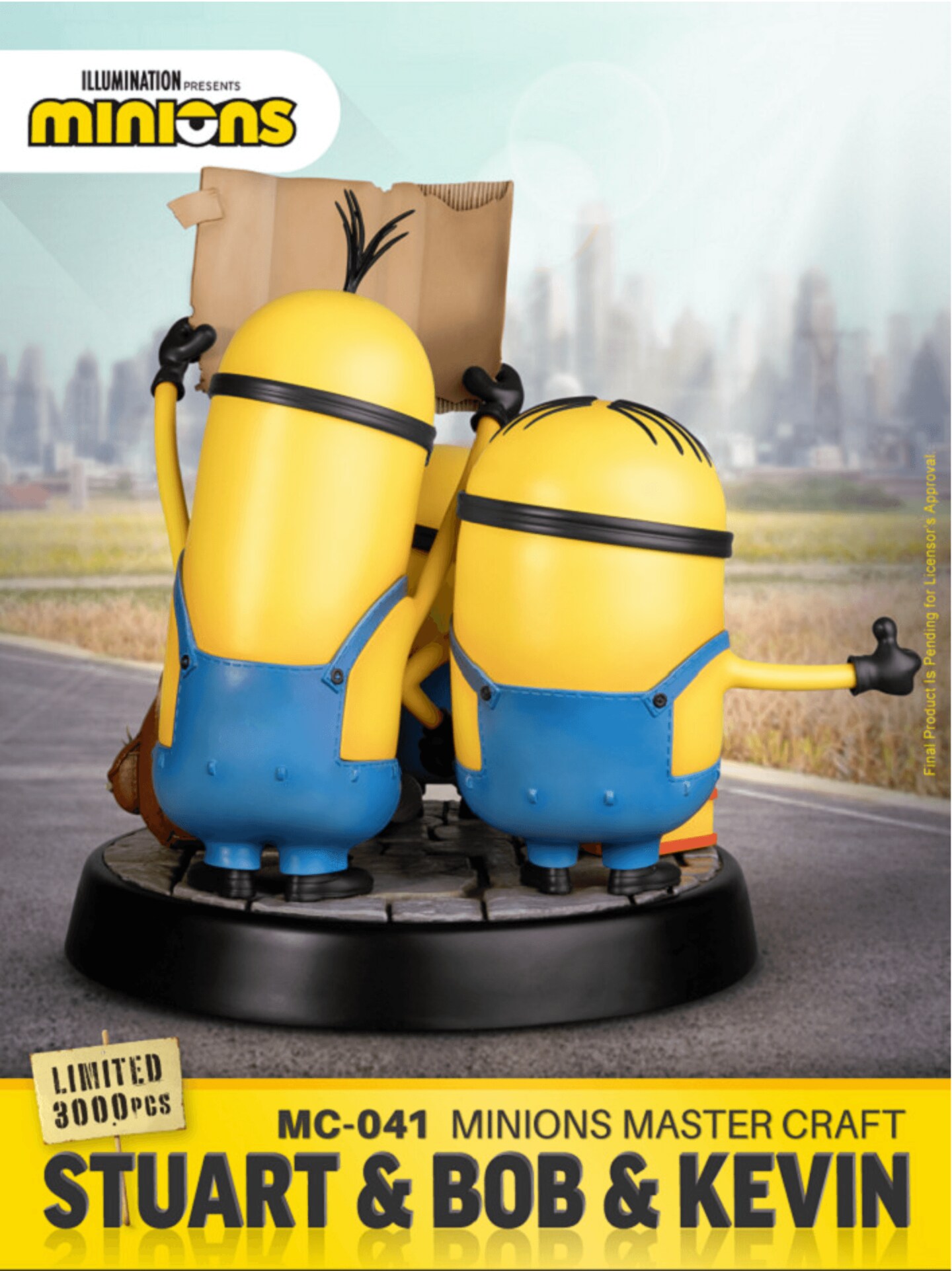 Despicable Me Minions Master Craft Table Top Statue