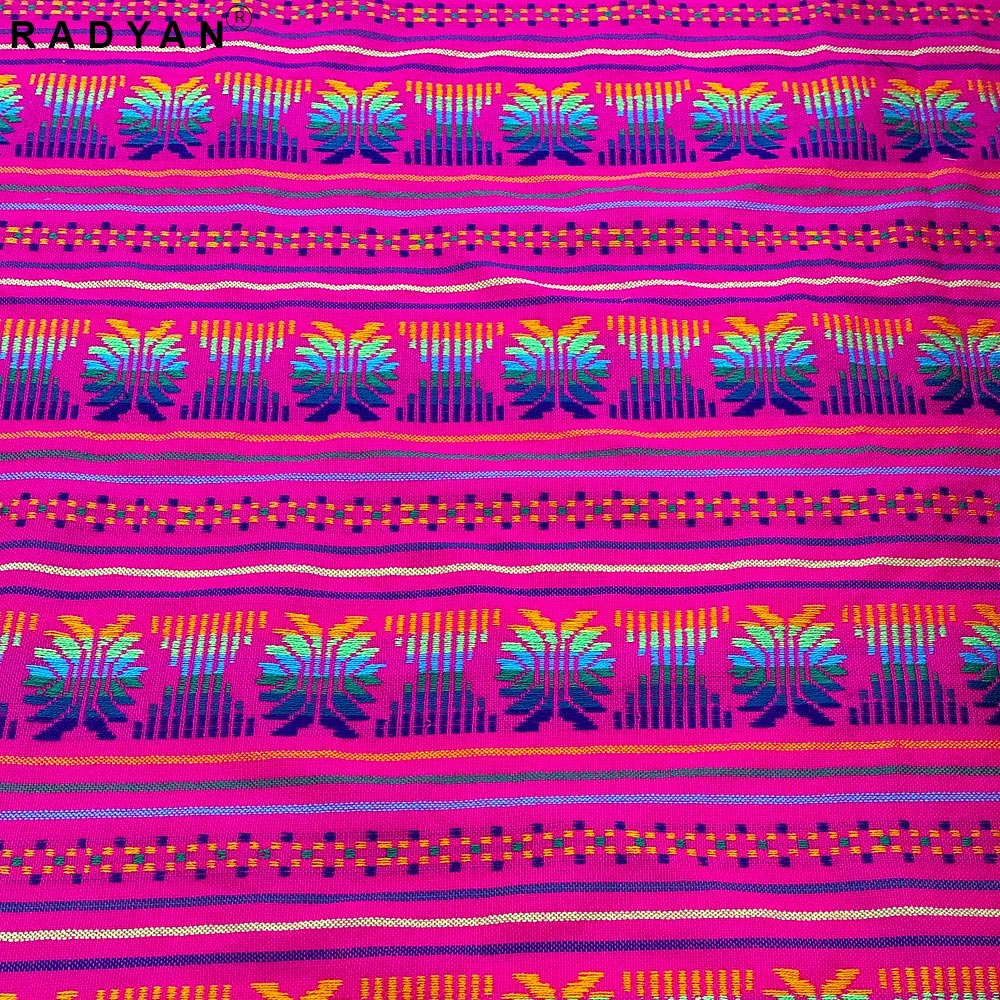 1 Yard Zapata Tri-Color Striped Fabric 100% Acrylic for Apparel and Crafts 30 Inch Width