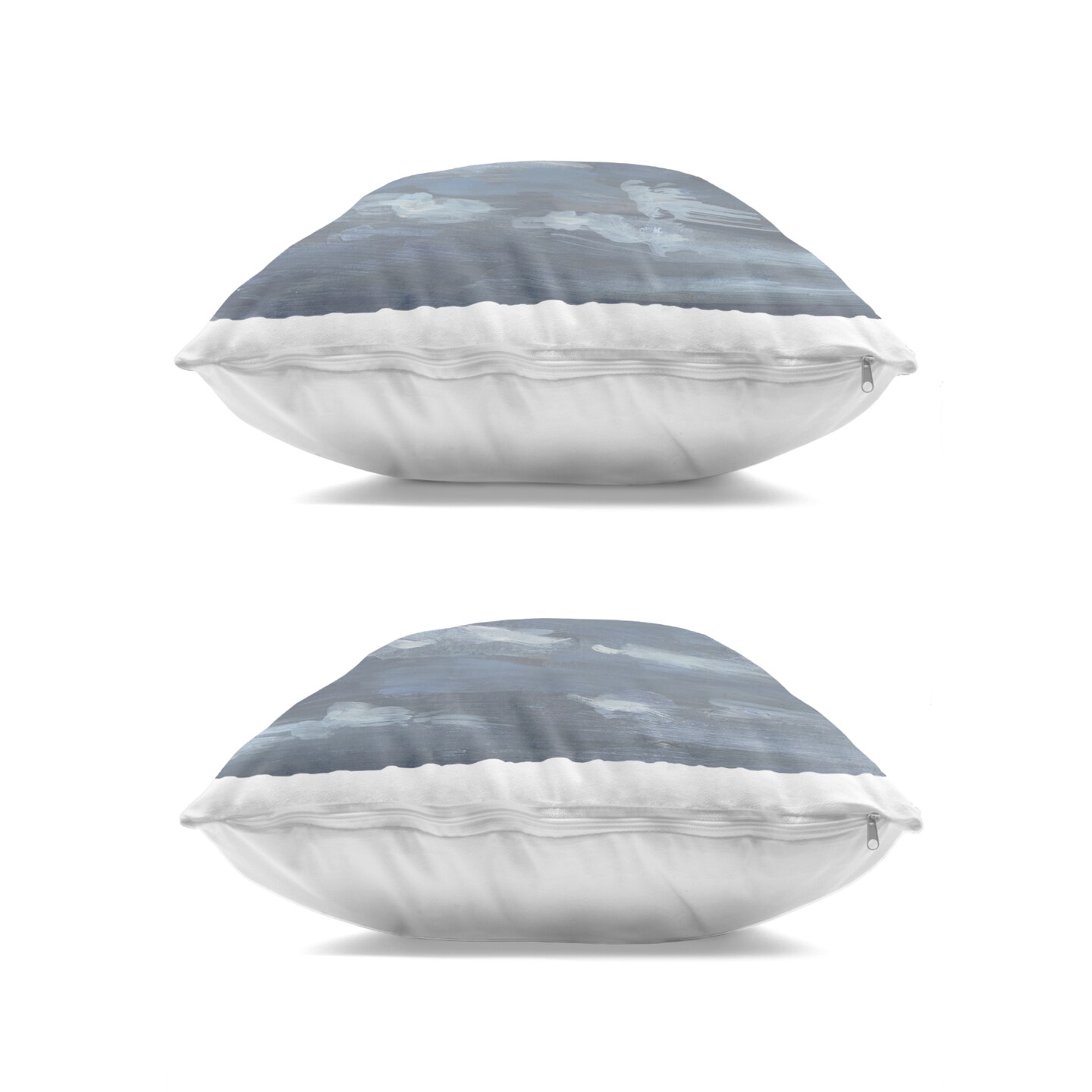 Stupell Industries Abstract Ocean Romance 2 Piece Decorative Printed Throw Pillow Set design by June Erica Vess, 18 x 7 x 18