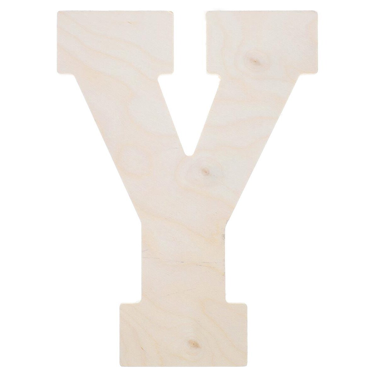 Good Wood By Leisure Arts Letter 13&#x22; Y, Wooden Letters, Wood Letters, Wooden Letters Wall Decor, Large Letters 13 Inch, Small For Crafts