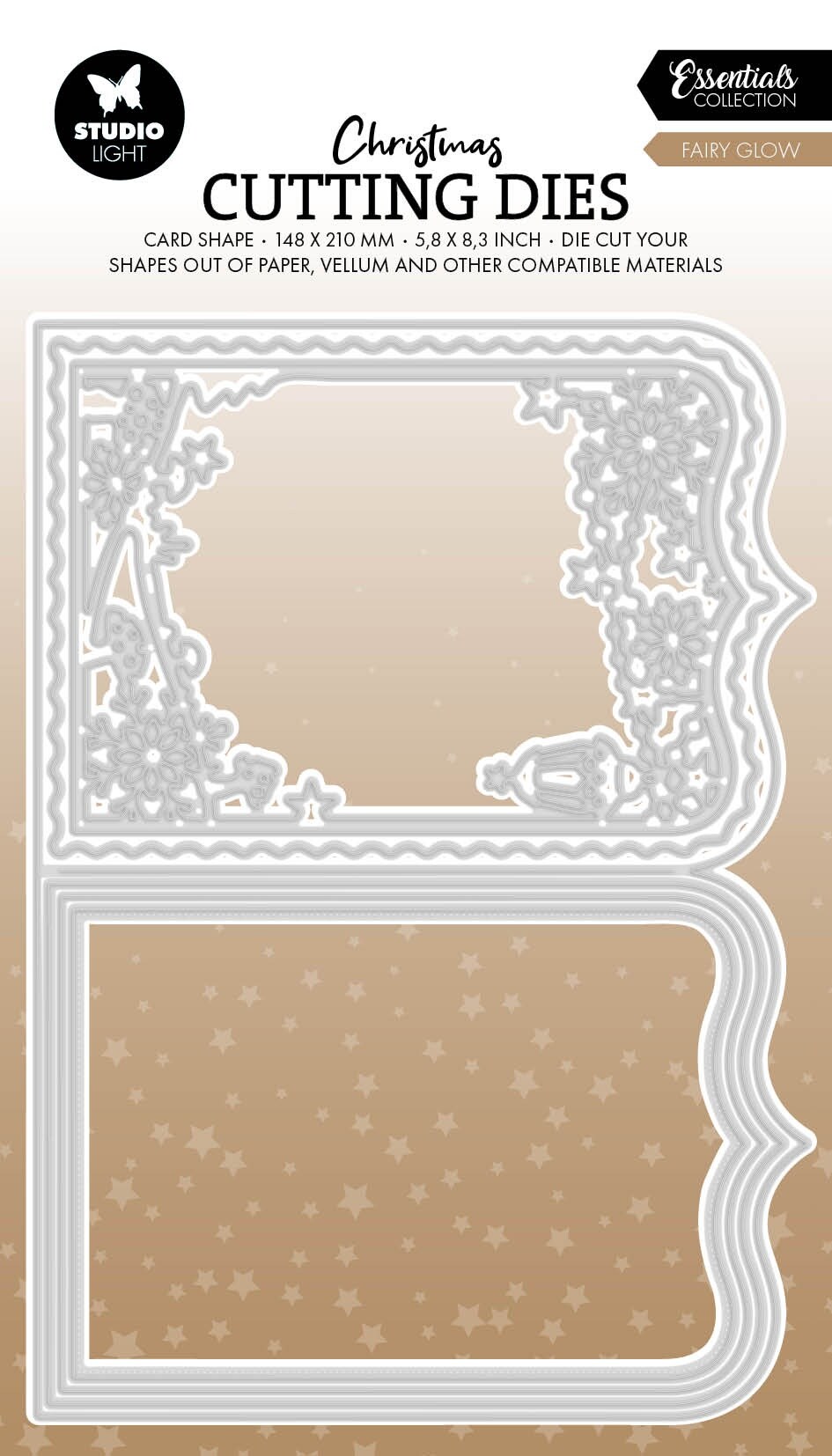 Studio Light Fairy Christmas Cutting Die-Fairy Glow