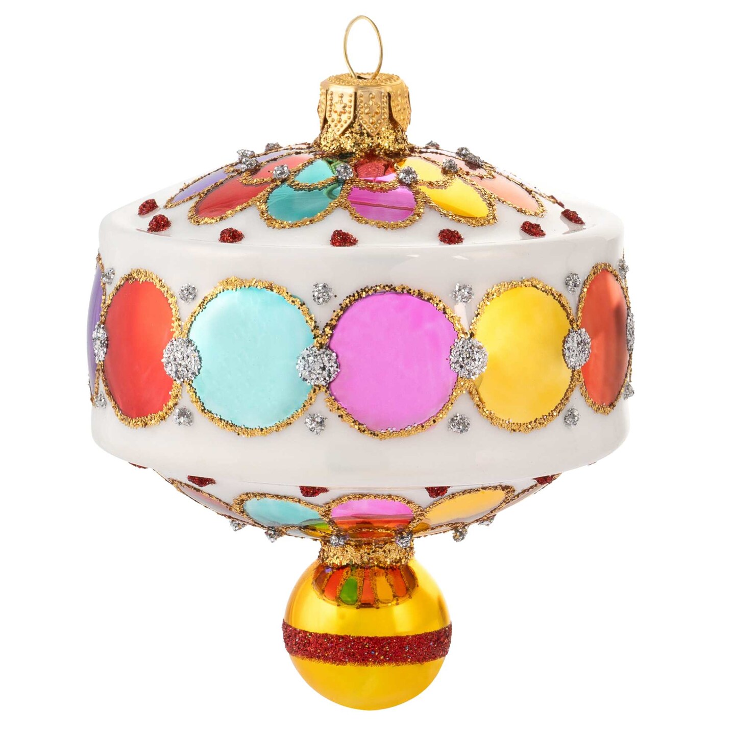 Miss Christmas 4.5 Inch Vintage Fair: Colorful Carousel Christmas Tree Ornament , Christmas Decor Christmas, Holiday, Circus