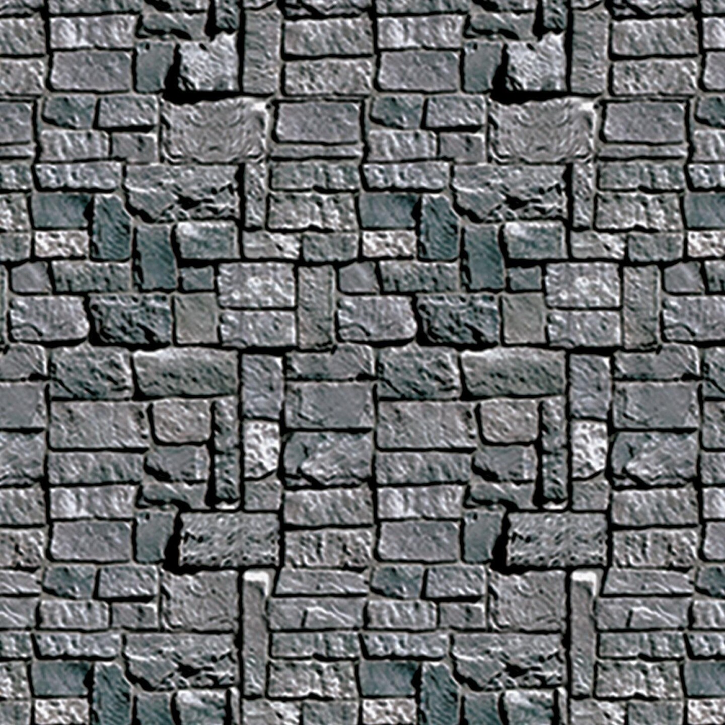 6 Pack Beistle Halloween Stone Wall Backdrop