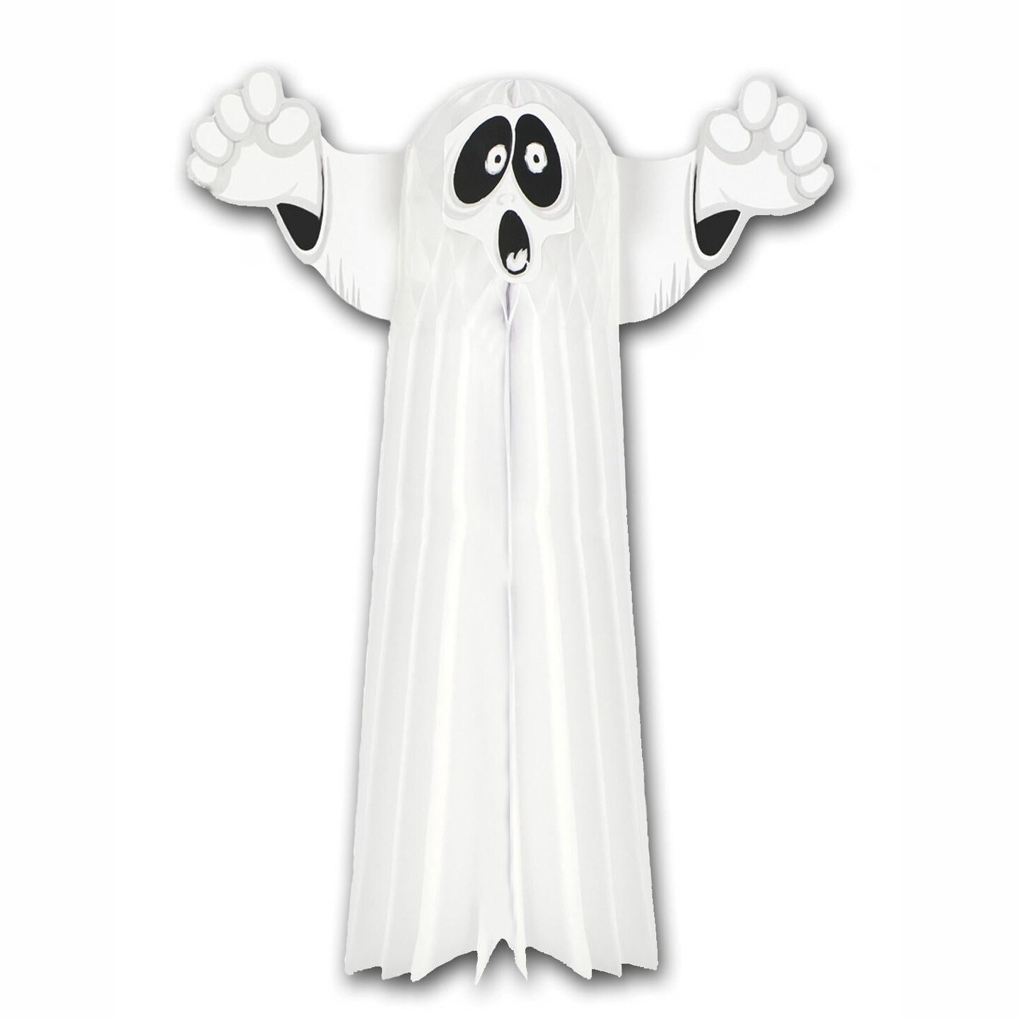 12 Pack Beistle Halloween Tissue Hanging Ghost