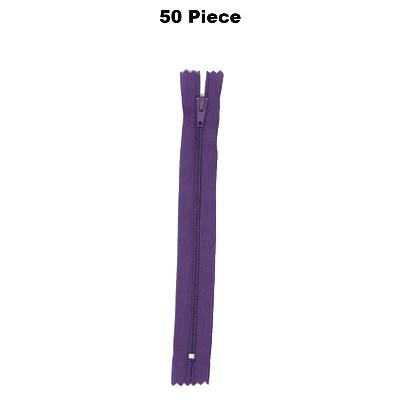Nylon Zippers 9 Inches Coil #3 Closed Bottom