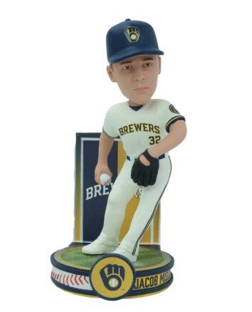 Jacob Misiorowski Milwaukee Brewers Banner Series MLB Bobblehead