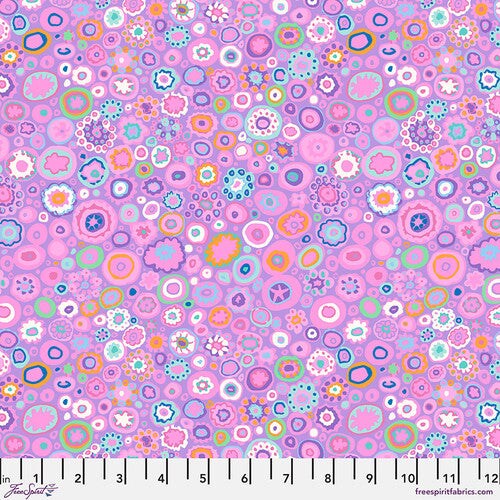 Fabric FreeSpirit Kaffe Fassett Collective Lavender Paperweight August 2025 by the Quarter Yard PWGP020.LAVENDER