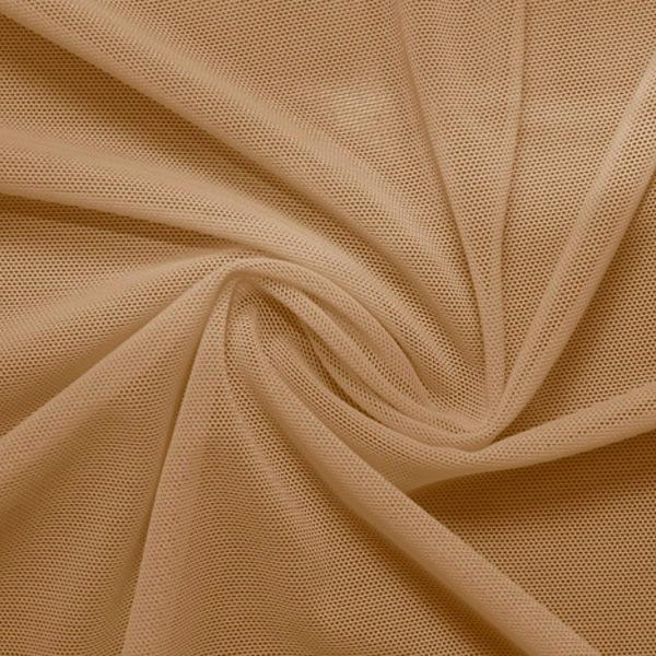 1 Yard Power Mesh Fabric Skin Tones and Neutrals Collection 36" x 60" Length by Width
