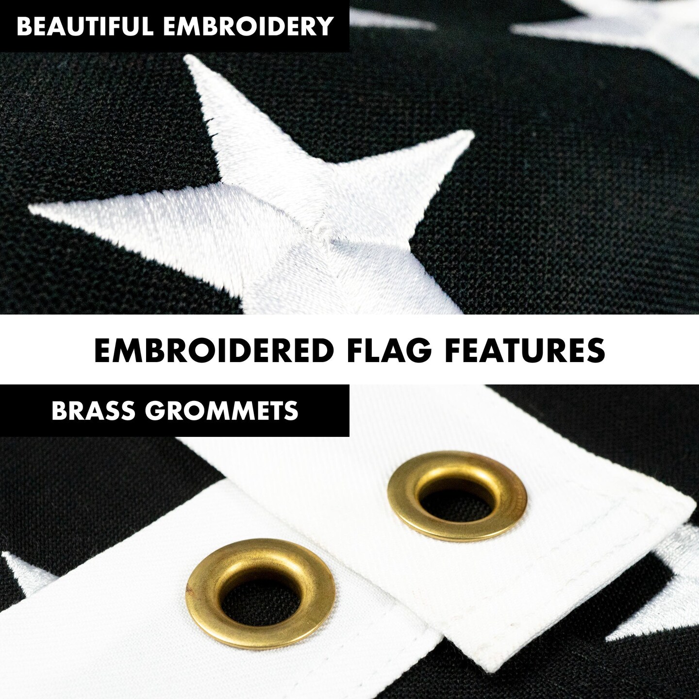 G128 - 5 Feet Tangle Free Spinning Flagpole (Silver) Thin Blue Line Flag Brass Grommets Spun Polyester 2x3 ft (Flag Included) Aluminum Flag Pole