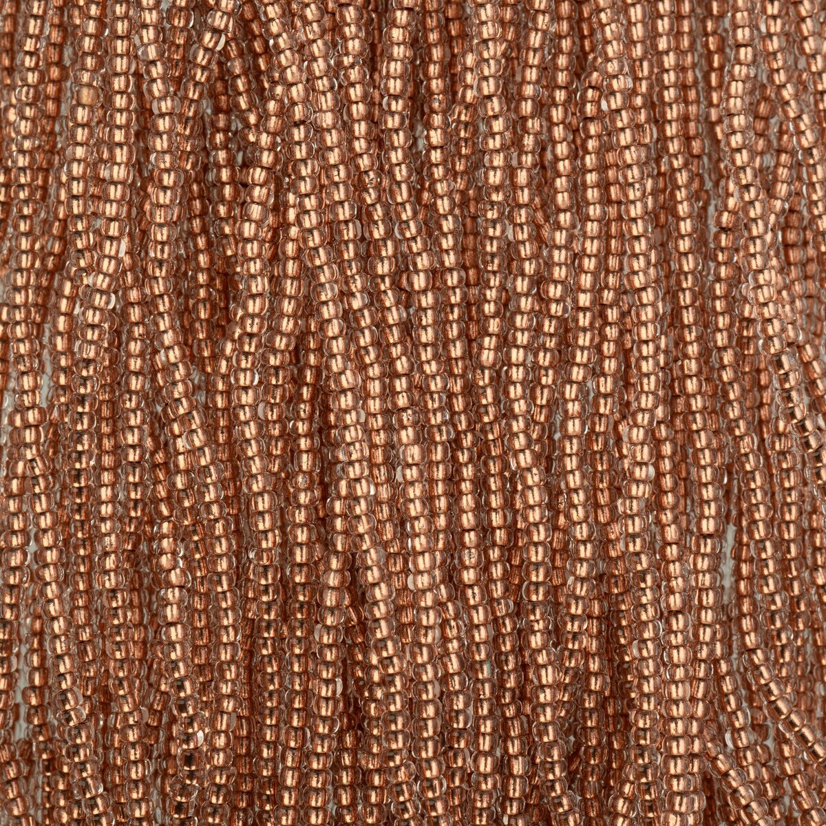 John Bead 11/0 Cut Transparent Finish Czech Glass Seed Beads Strung, 100g