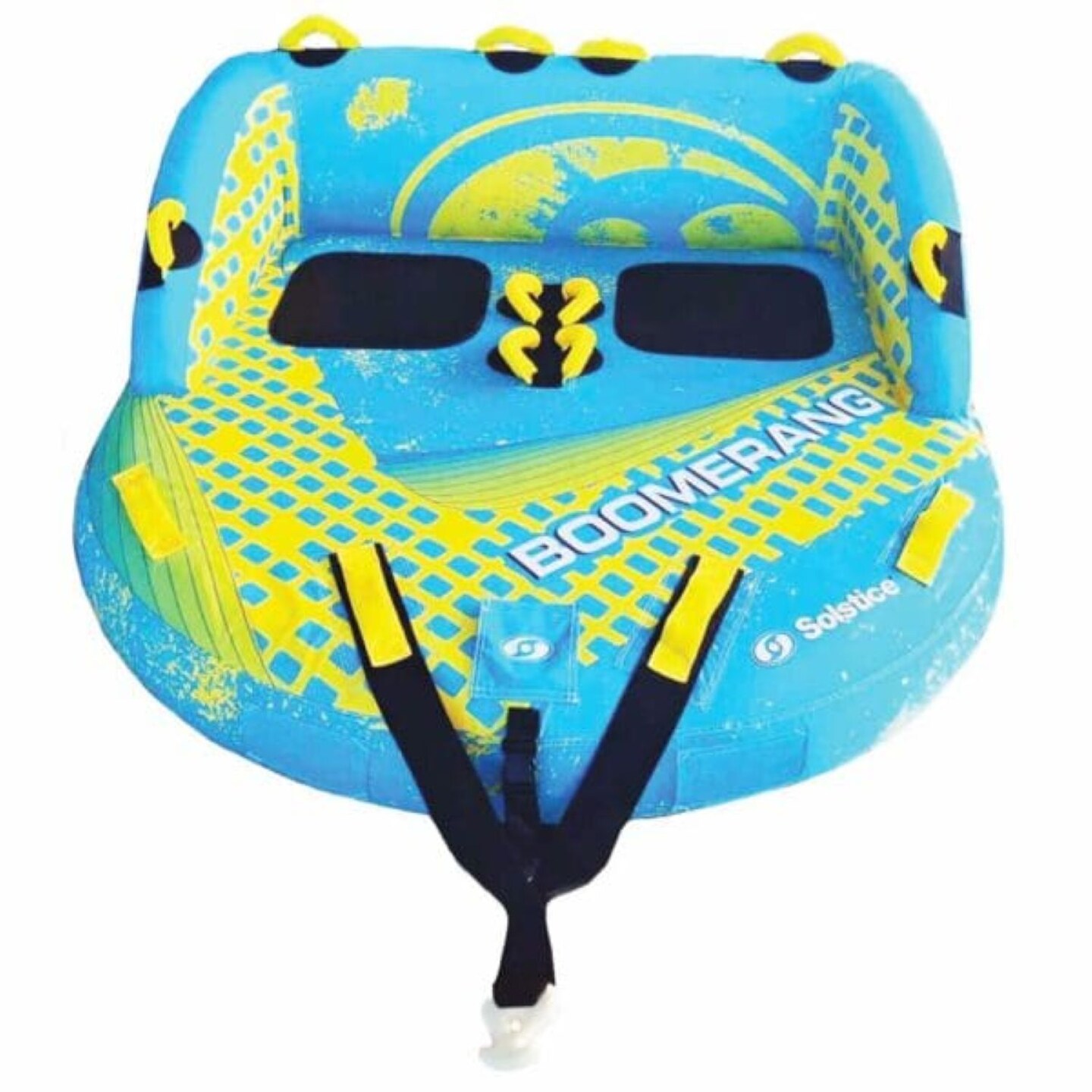 Swimline Inflatable Boomerang 2-Person Towable Water Raft - 64&#x22; - Blue