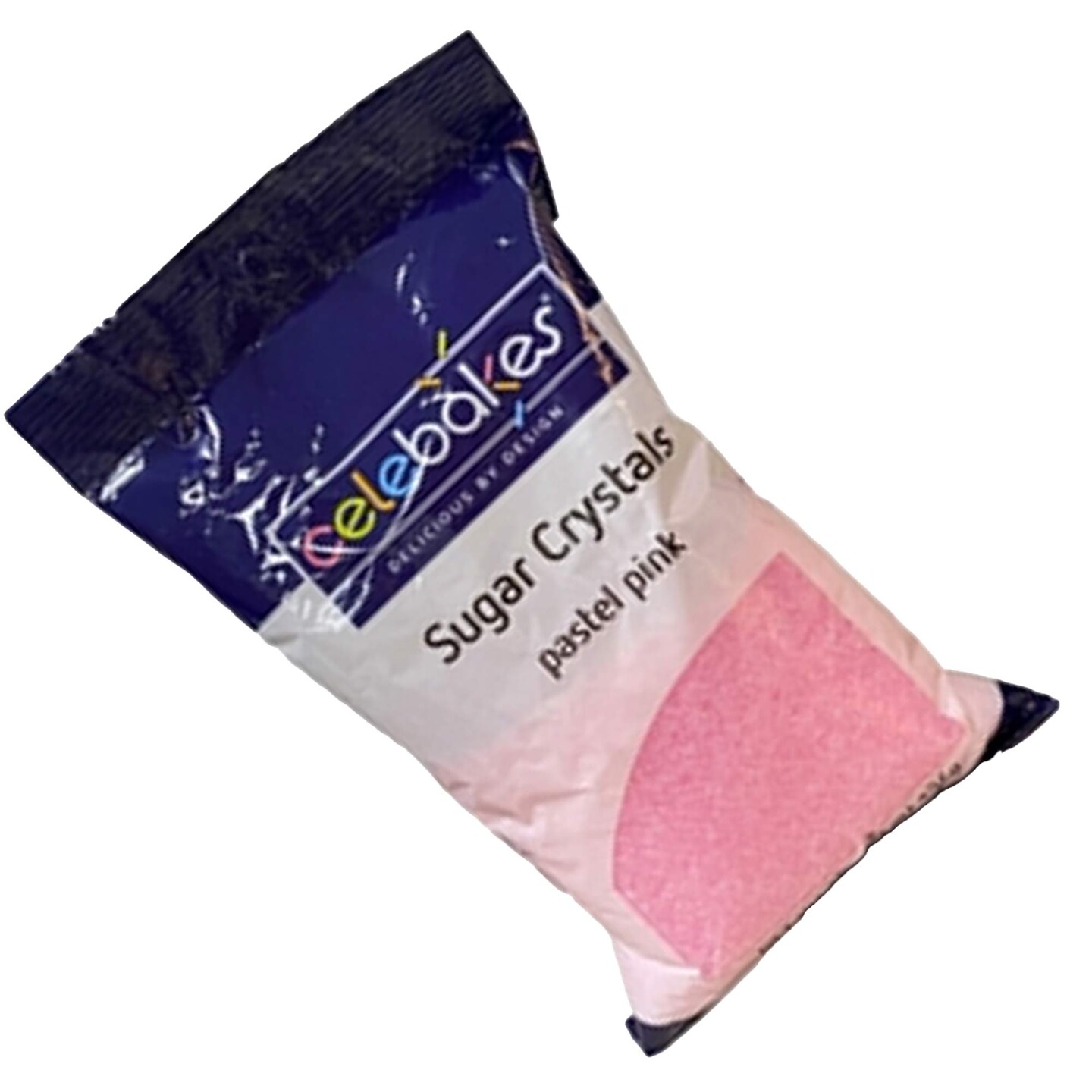 Pink Sugar Crystals for Adding a Sparkly and Sweet Touch to Cakes and Cookies