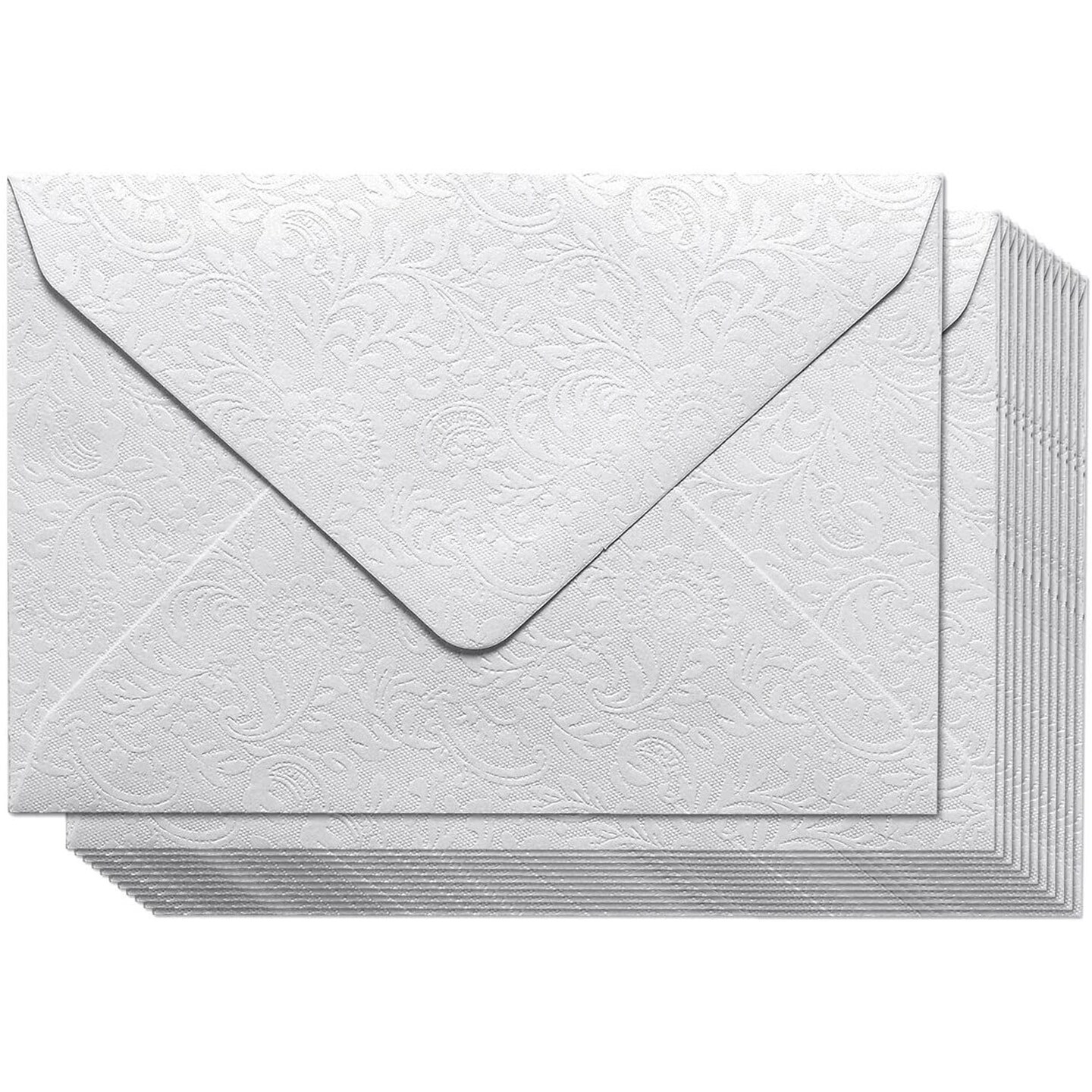 100 Pack Bulk Mini Envelopes for Gift & Small Business Note Cards (White, 4.3 x 3 in)