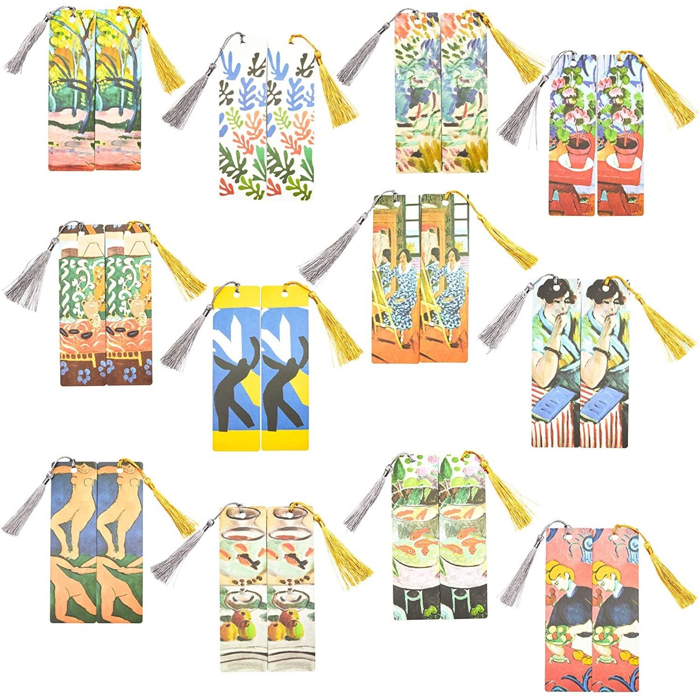 Henri Matisse Bookmark with Tassel (24 Pack)