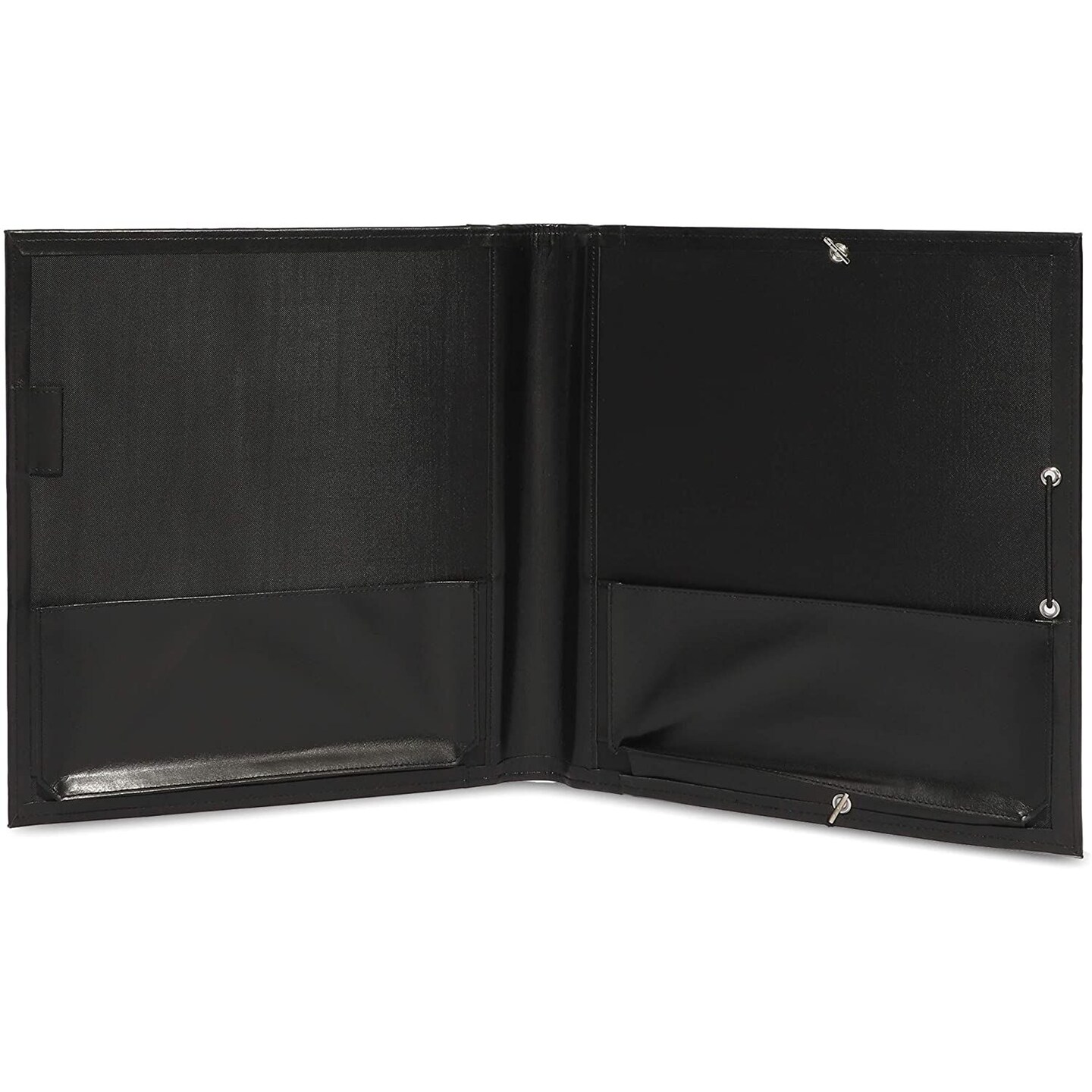 Music Sheet Folder with Elastic Band (12.6 x 13.7 in, Black)