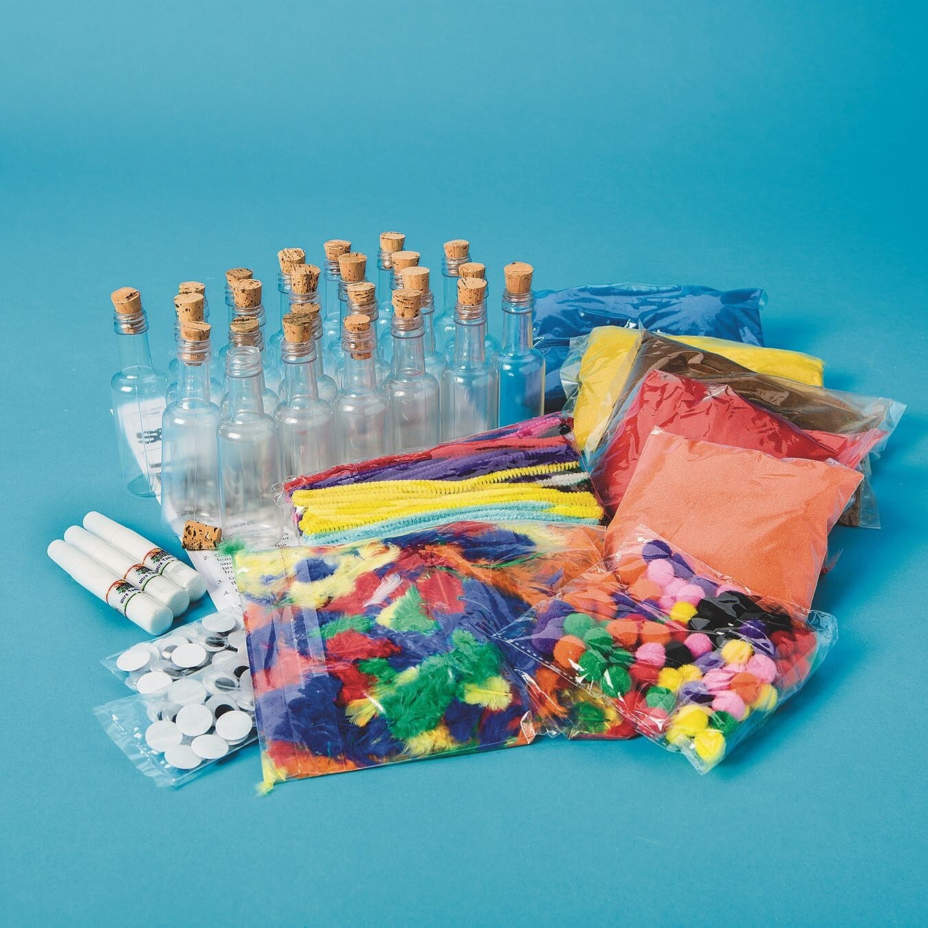 EduCraft&#xAE; Sand Art Monsters Craft Kit (Pack of 24)