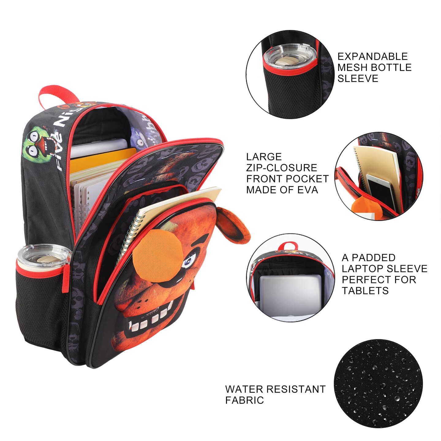 Five Nights At Freddy&#x27;s Backpack