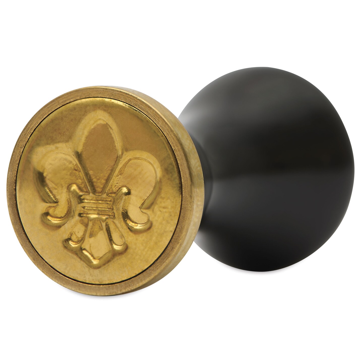 Manuscript Wax and Seal Small Ceramic Coin Set - Fleur De Lys