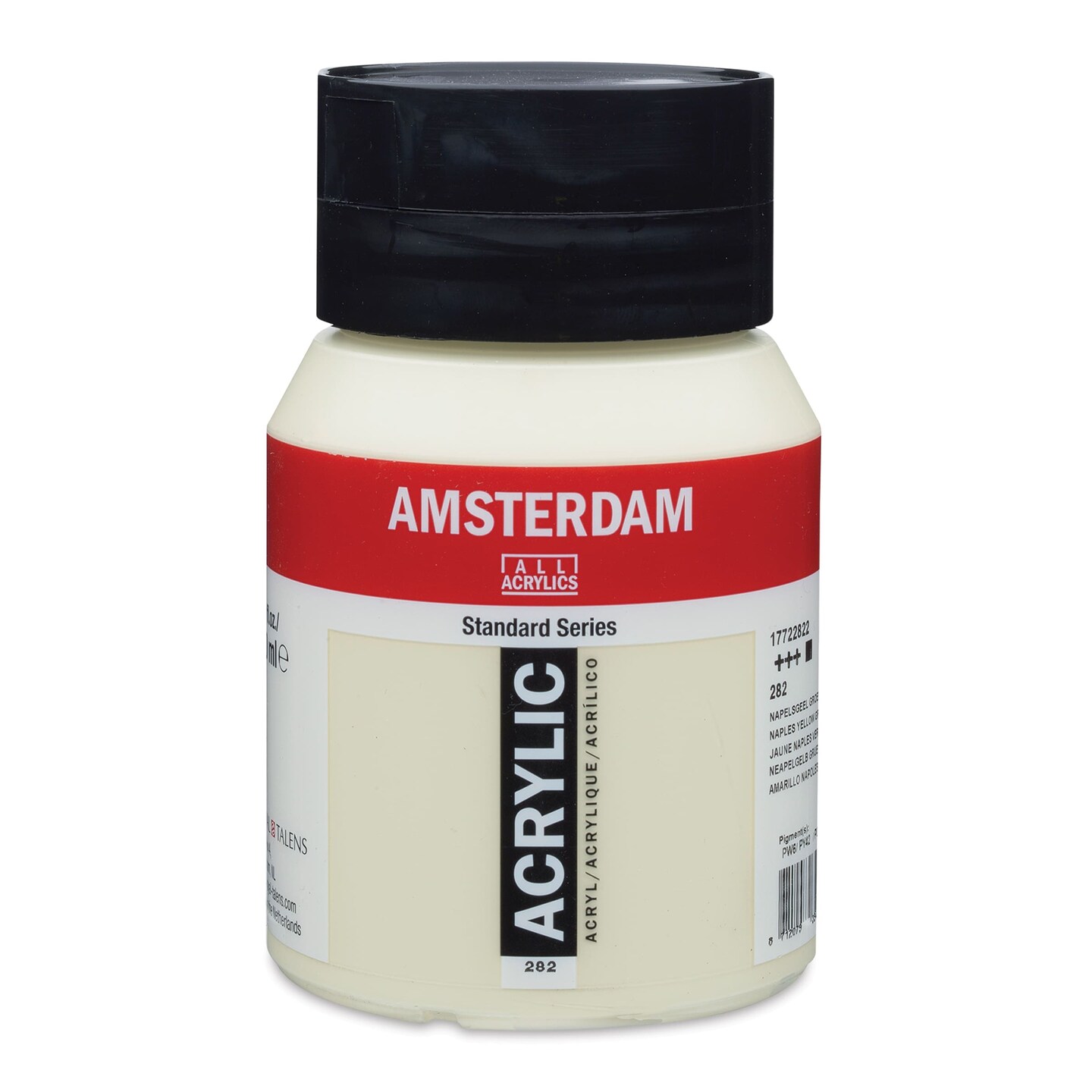 Amsterdam Standard Series Acrylic - Naples Yellow Green, 500 ml bottle