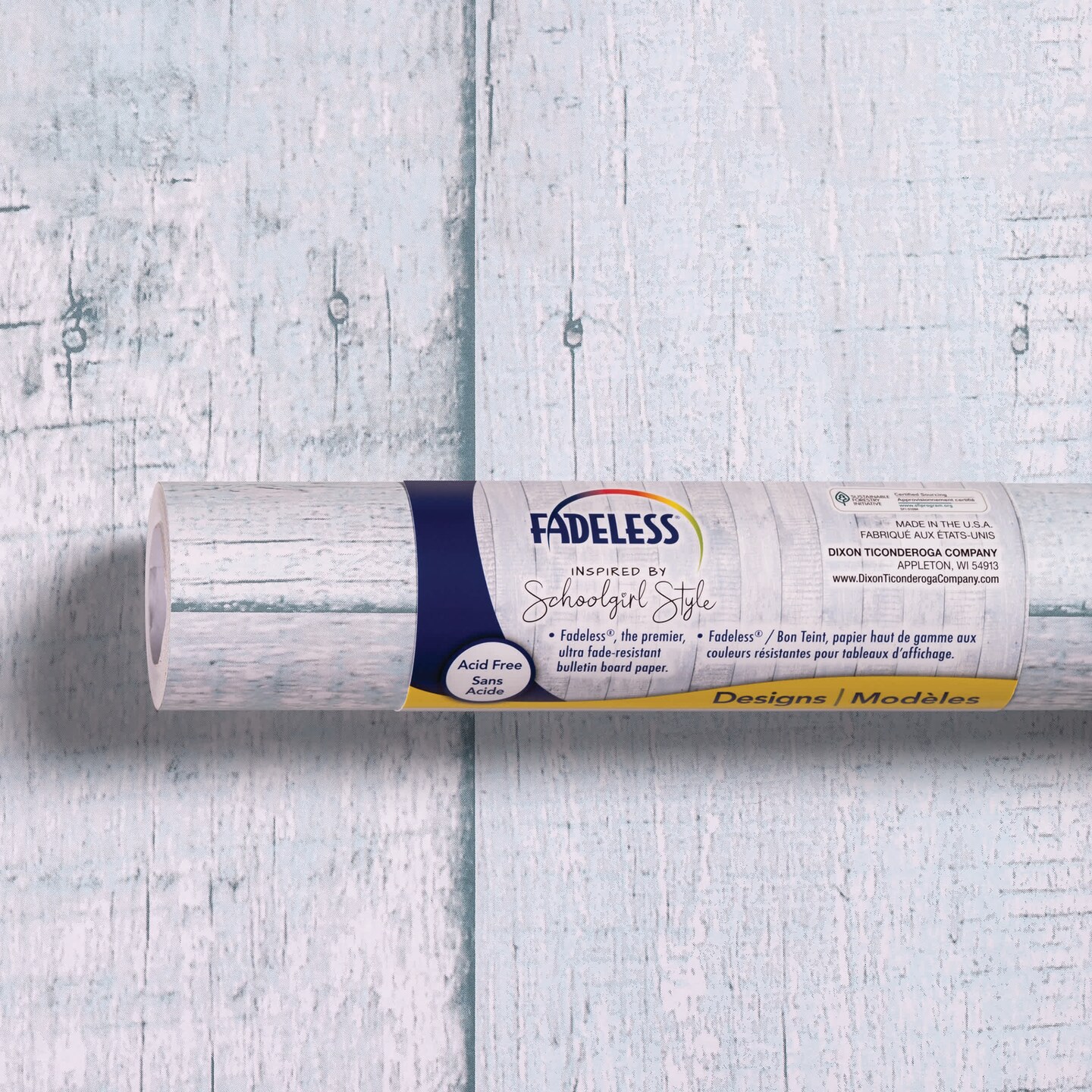 Fadeless Schoolgirl Style Bulletin Paper - Southern Charm, 47-1/4" x 50' Roll