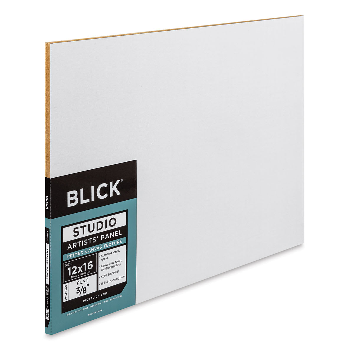 Michaels, Blick Studio Artists' Board - 12" x 16" x 3/8", Flat – Category: Stretched Canvas