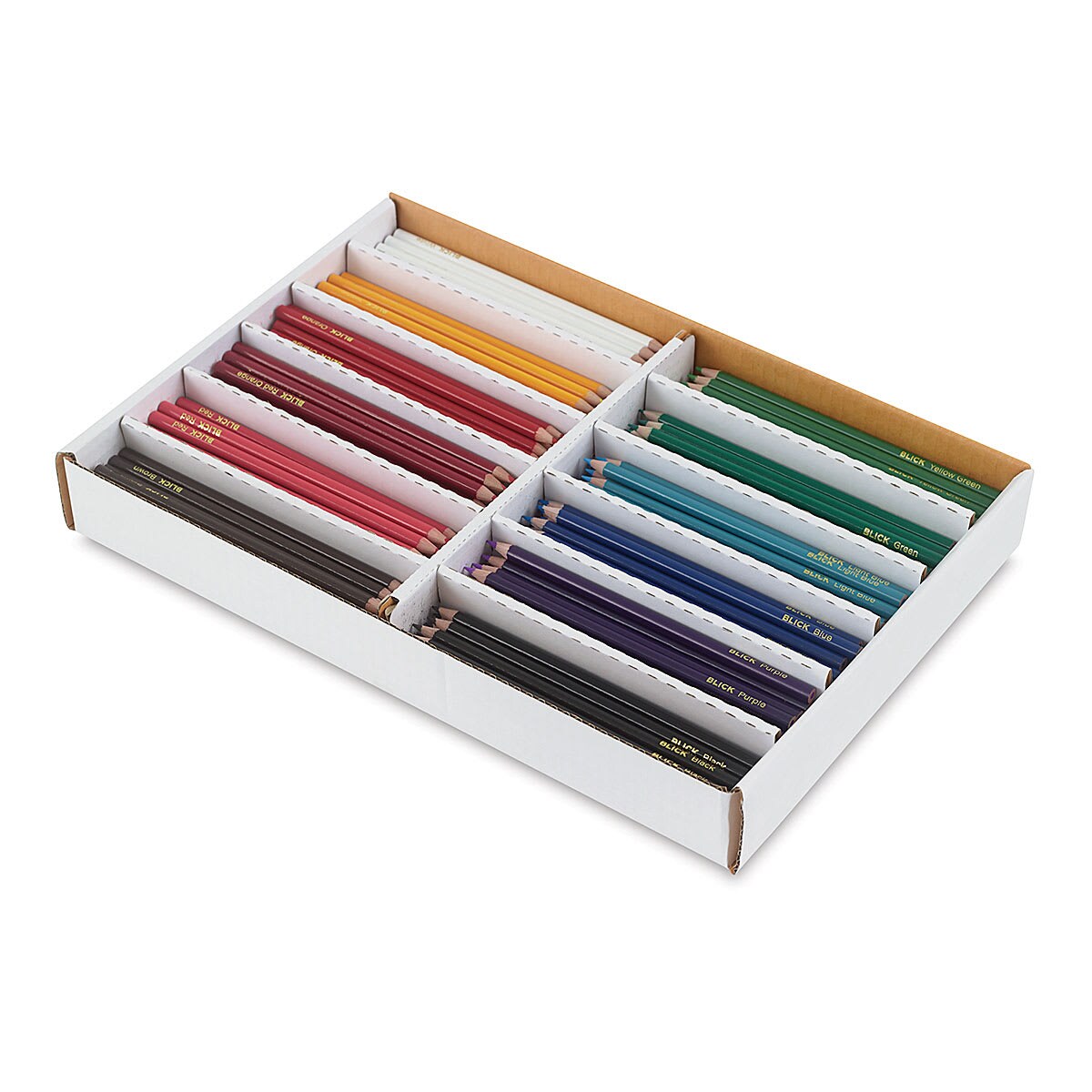 Blick Essentials Colored Pencil Classpack of 240 - Assorted Colors