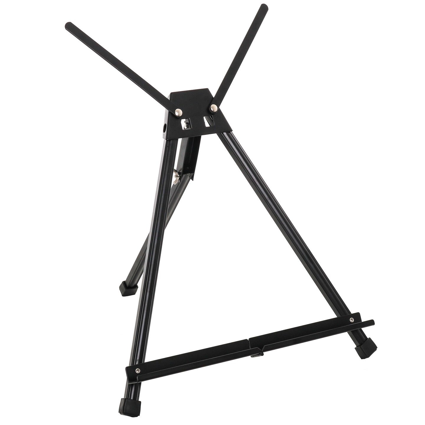 Tabletop Easel for Painting - 15&#x22; to 21&#x22; Adjustable Metal Stand - Portable Art Easels for Display - Holds Canvas, Whiteboards, Posters, Signs, Drawings &#x26; More