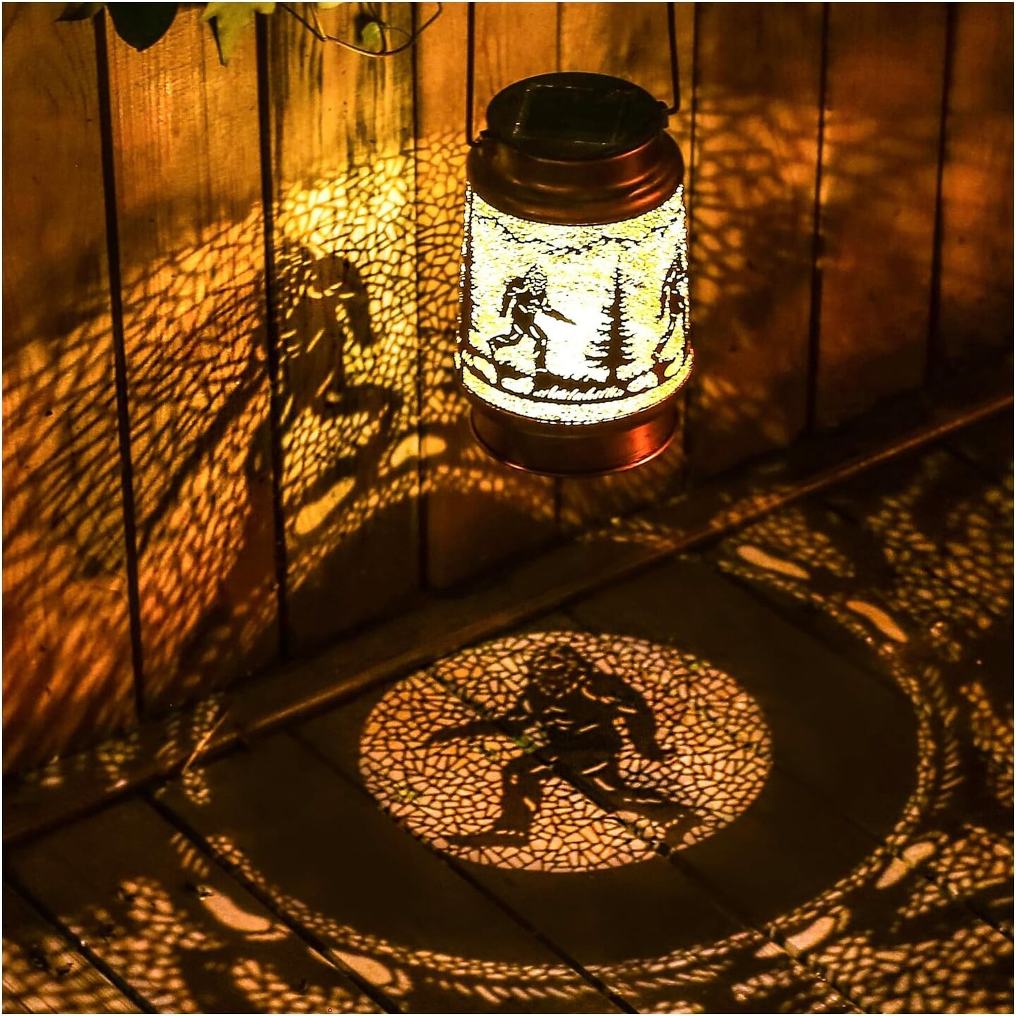 Summer Solar Lantern Tabletop Light - Waterproof LED Hanging Lantern for Yard, Patio, Garden &#x26; Pathway Decor &#x2013; Perfect Summer Gift for Men &#x26; Women