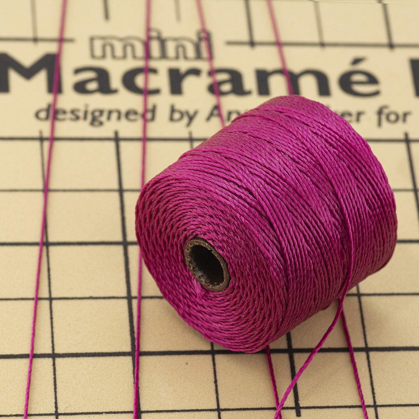 The Beadsmith S-Lon Bead Cord &#x2013; .5 mm Twisted Nylon Cord for Stringing