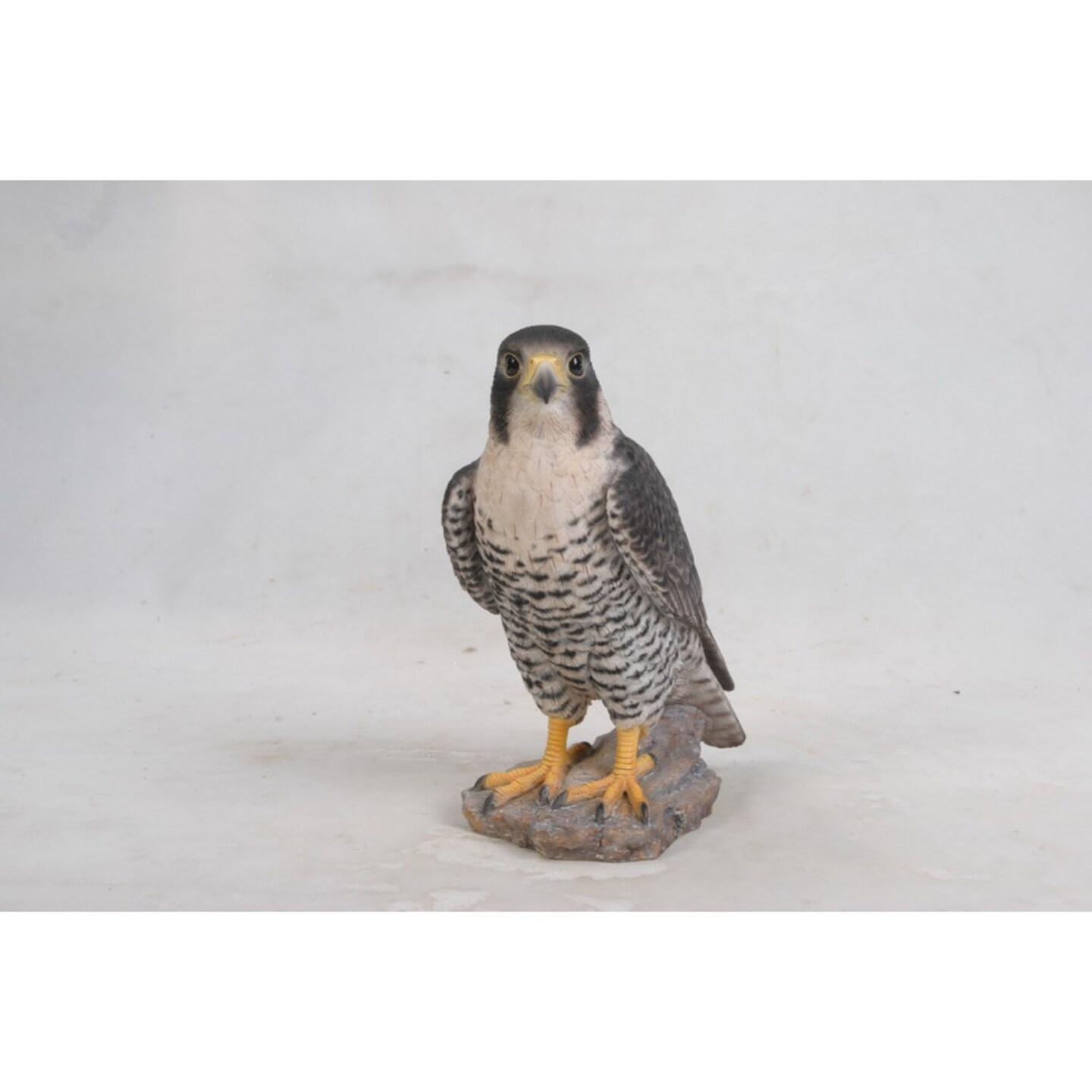 Hi-Line Gifts 10.25&#x22; Peregrine Falcon Outdoor Garden Statue