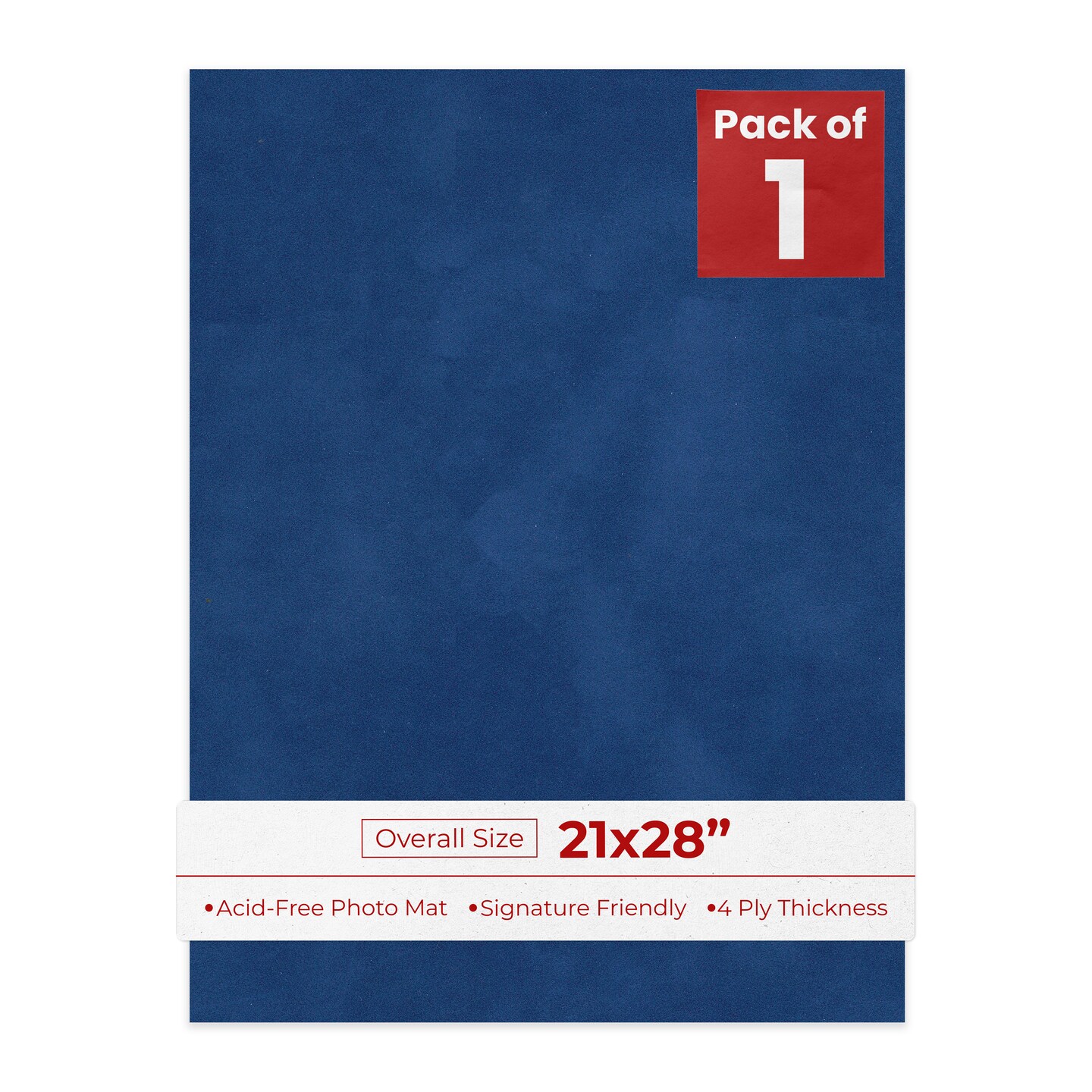 21x28 Brooke Blue Suede 21x28 Uncut Mat Board - Blank Sheets, No Opening ...