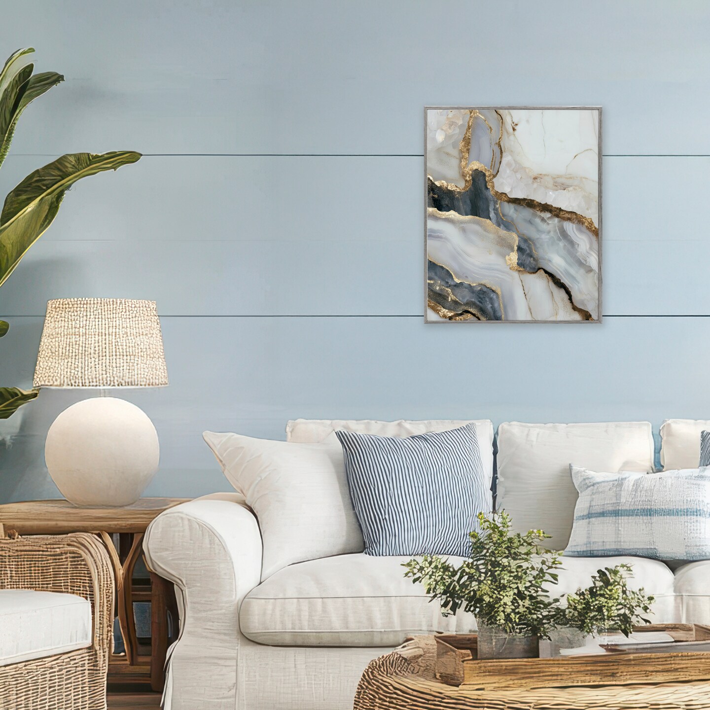 Stupell Industries Elegant Touch of Gold Framed Giclee, design by Svetlana Aleynikova