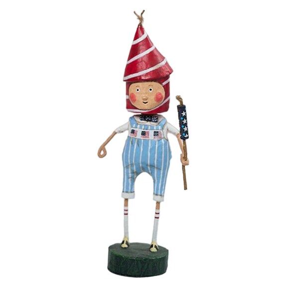 Lori Mitchell Independence Day Collection: Lil' Firecracker Figurine
