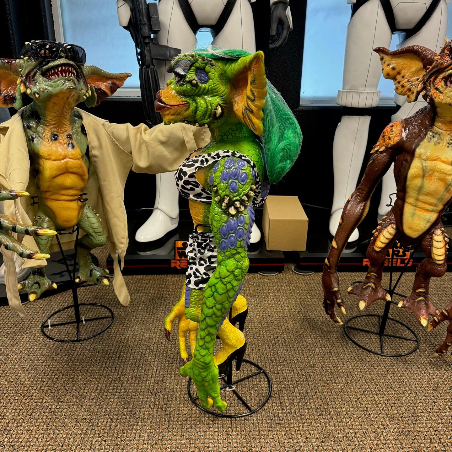 Gremlins 2 Greta Stunt Puppet Gremlin Life Size Statue NECA
