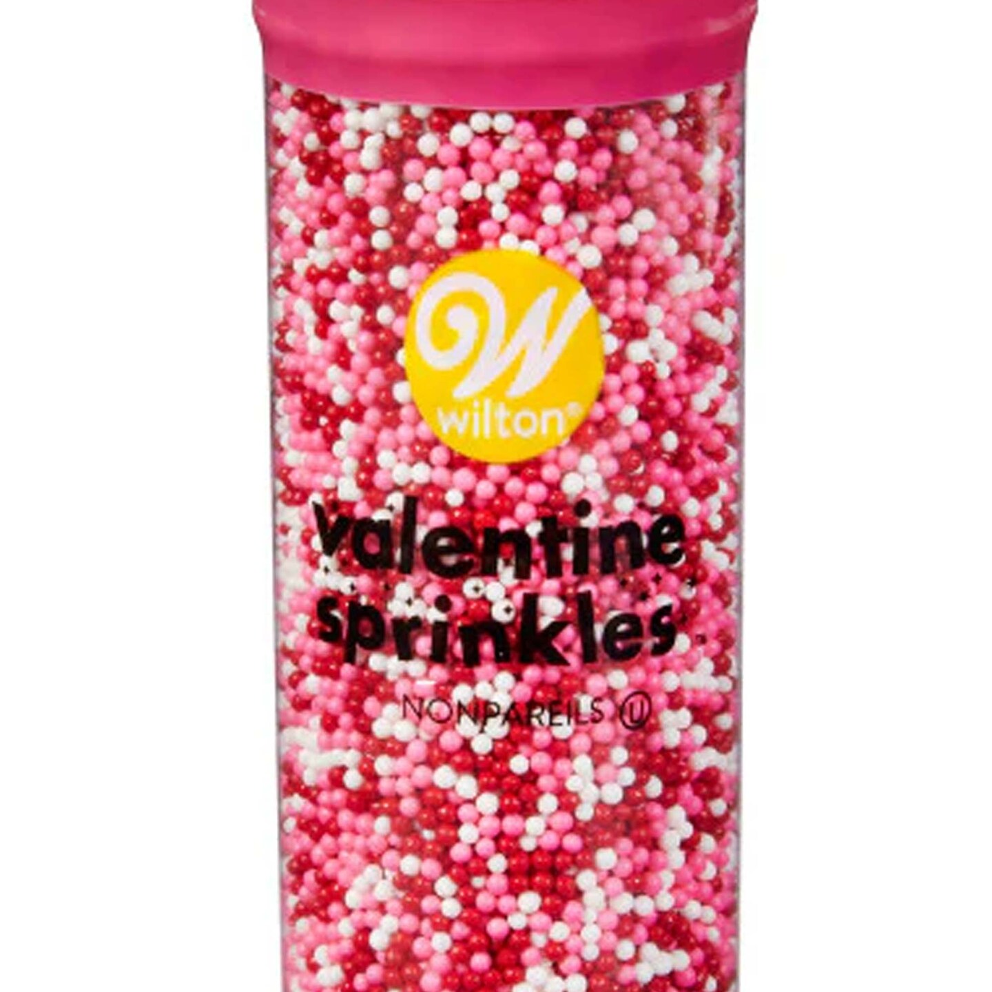 Wilton Valentine Nonpareils Sprinkles 4.65 oz.