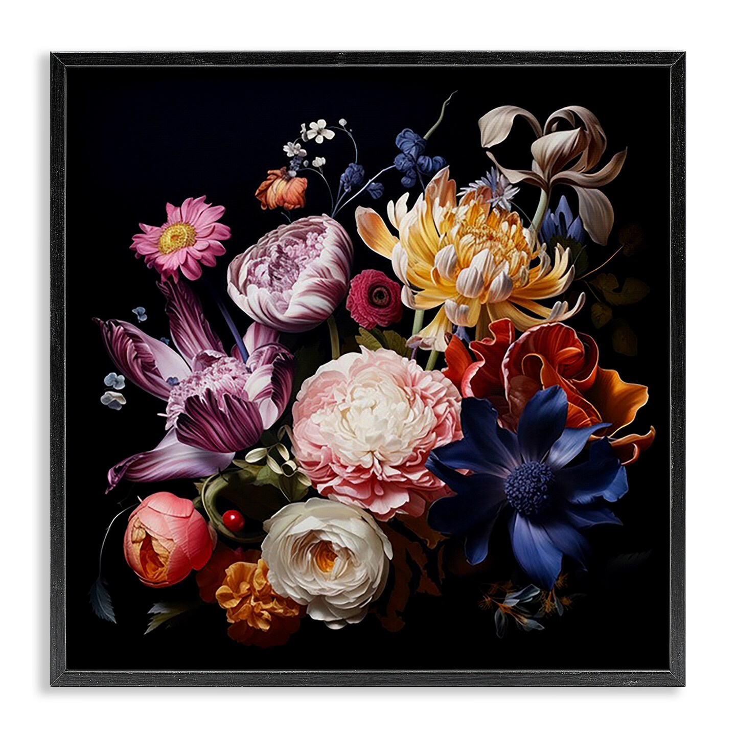 Stupell Industries Vintage Botanical Life Framed Giclee Wall Art Design by Lazar Studio