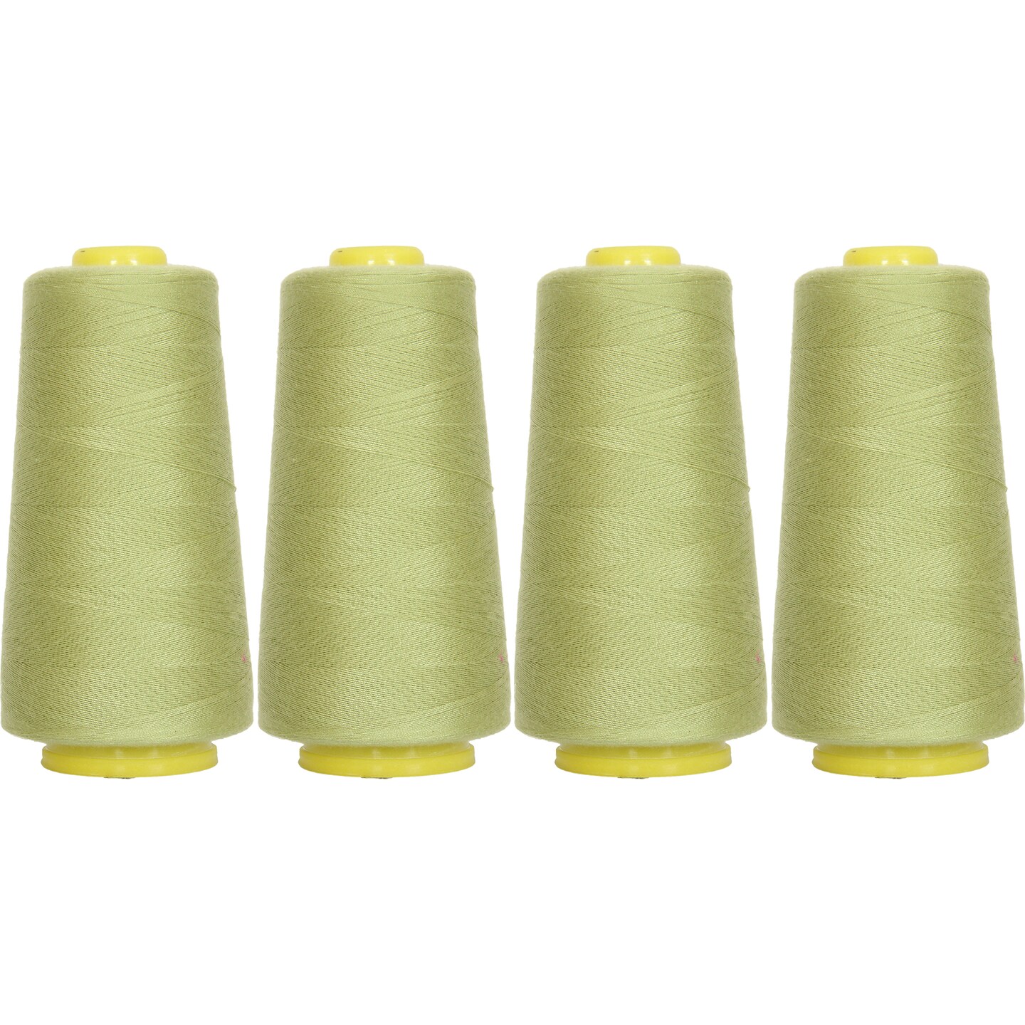 Threadart Polyester Serger Thread - 2750 yds 40/2 - 4 Cone Bundle Pack - 56 Colors Available -