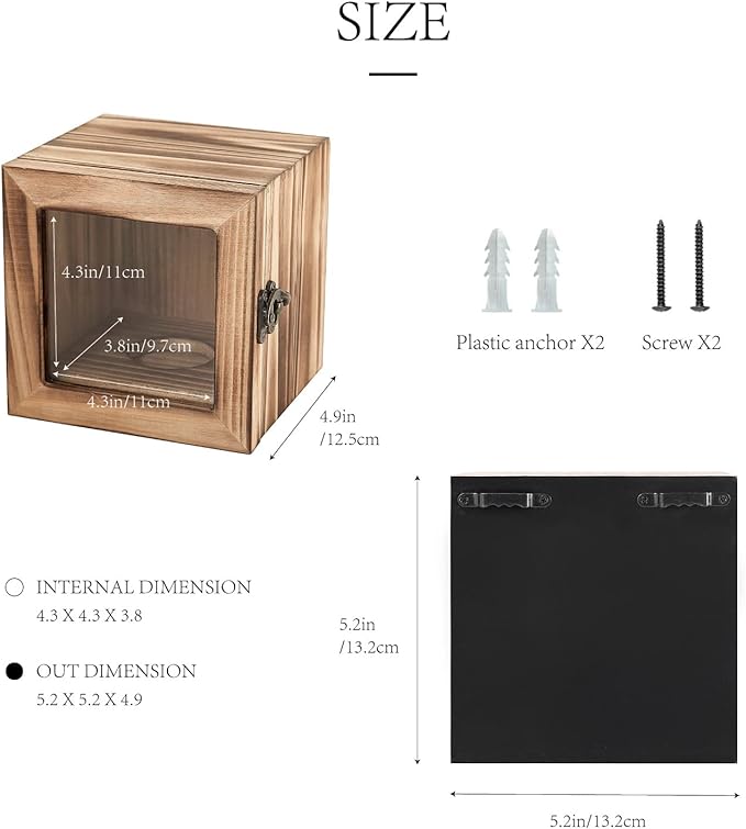 9" Baseball 12" Softball Display Case for Balls Homerun Shadow Box Frame Wall Mount Small Stand Holder Cubes Memorabilia Clear Sport Collectibles Single Gifts for Boys Carbonized 1