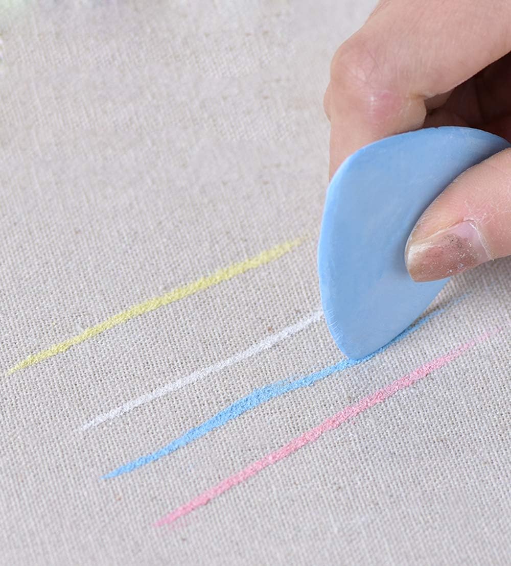 Professional Tailors Chalk Sewing Tailor&#x27;s Fabric Marker Chalk for Quilting,Sewing Supplies Accessories (10Pcs)