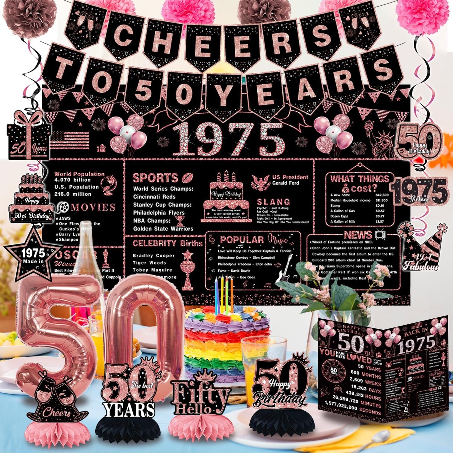 22pcs Birthday Decorations for Women