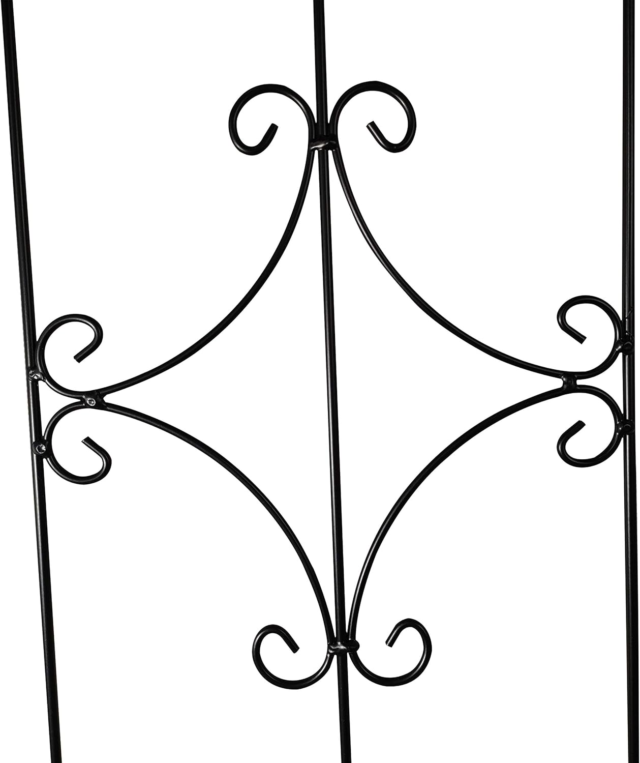 Larger Garden Trellis Plant Support Wire Lattice Grid Panel Stake Fence, 70&#x22;x20&#x22;